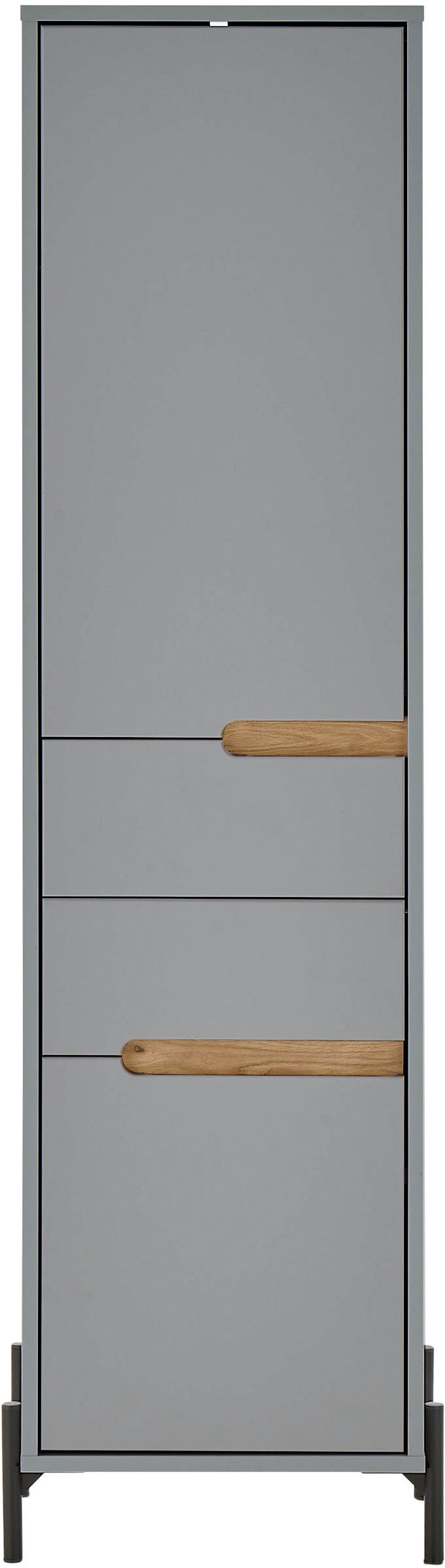 BASIC by Balculina Armoire haute »Avanto 40x155x35 cm« 1 cuis tlg. largeur 40 cm, fermeture douce pour portes, FSC-Mix 70%