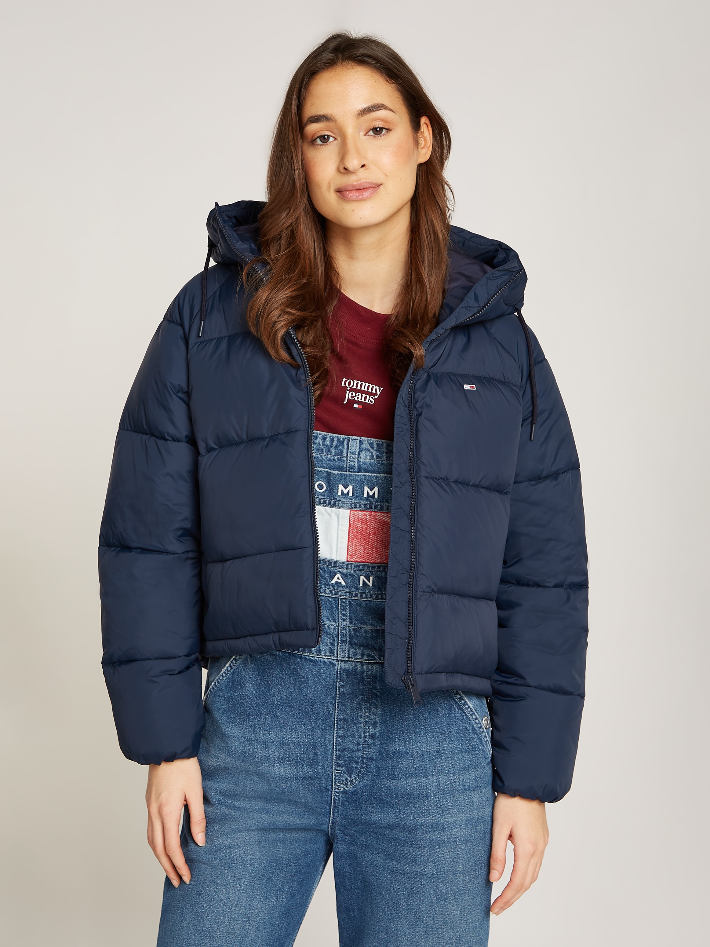 Steppjacke »JW ASPEN PUFFER EXT«, mit Kapuze, mit hochschliessendem Kragen, Kapuze,...