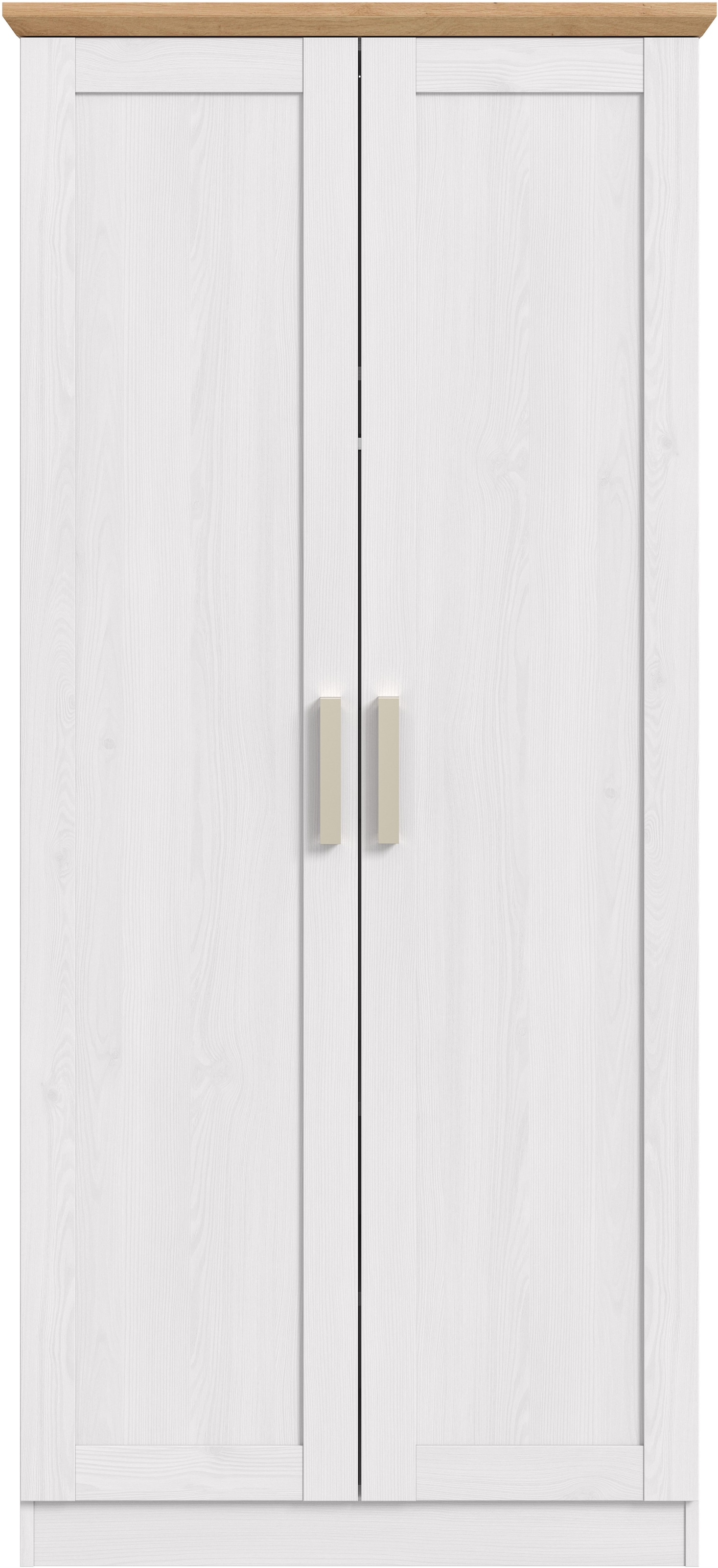 Home affaire Armoires à vêtements »BAKKE, Kleiderschrank inkl. 1 Kleiderstange« 1 cuis tlg. Armoire, armoire à portes battantes, armoire à vêtements, armoire polyvalente