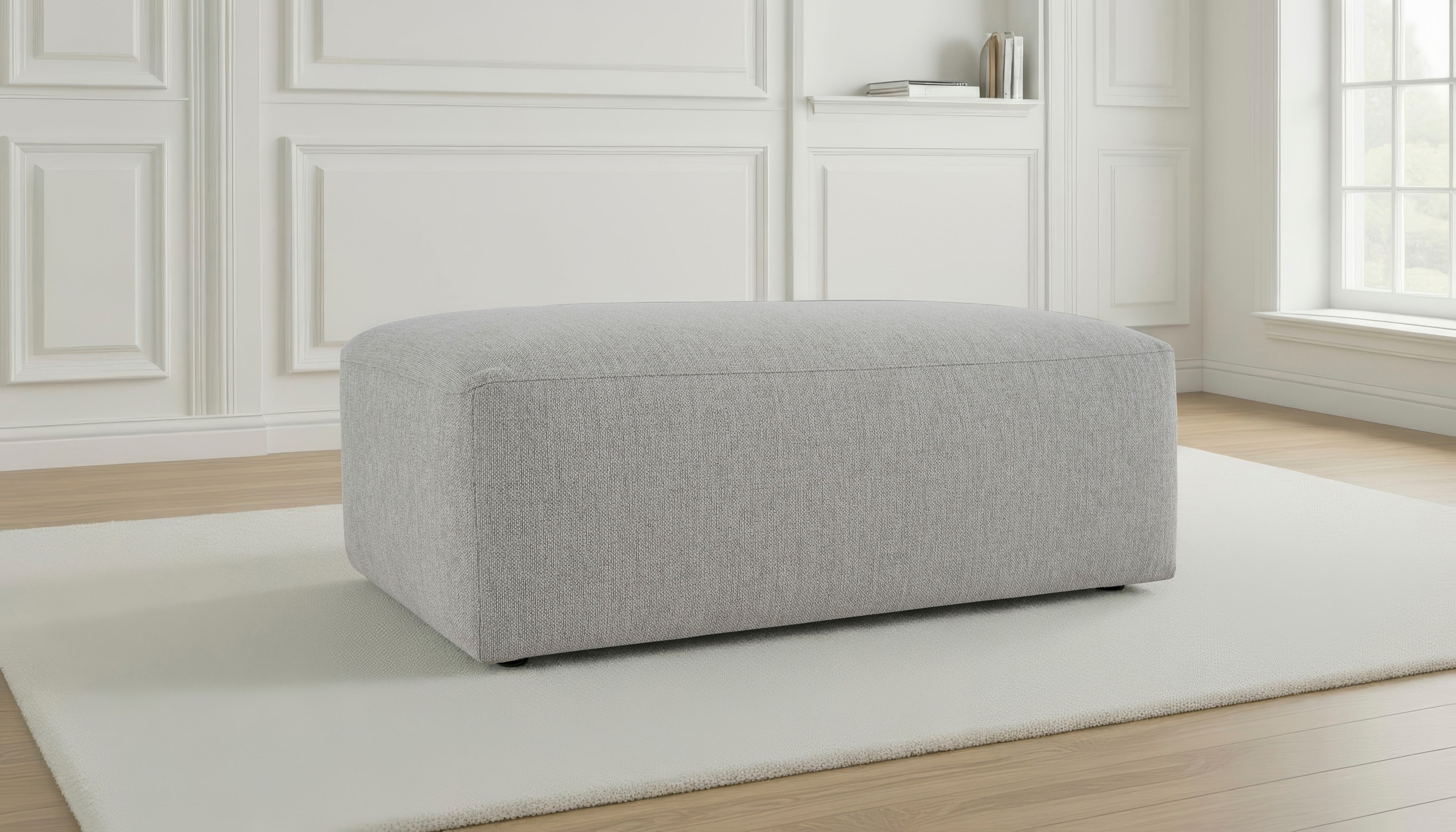 Image of GOODproduct Polsterhocker "Koa, Hocker, passend zur Modulserie KOA" in Webstoff, weicher Lounge-Sitzkomfort