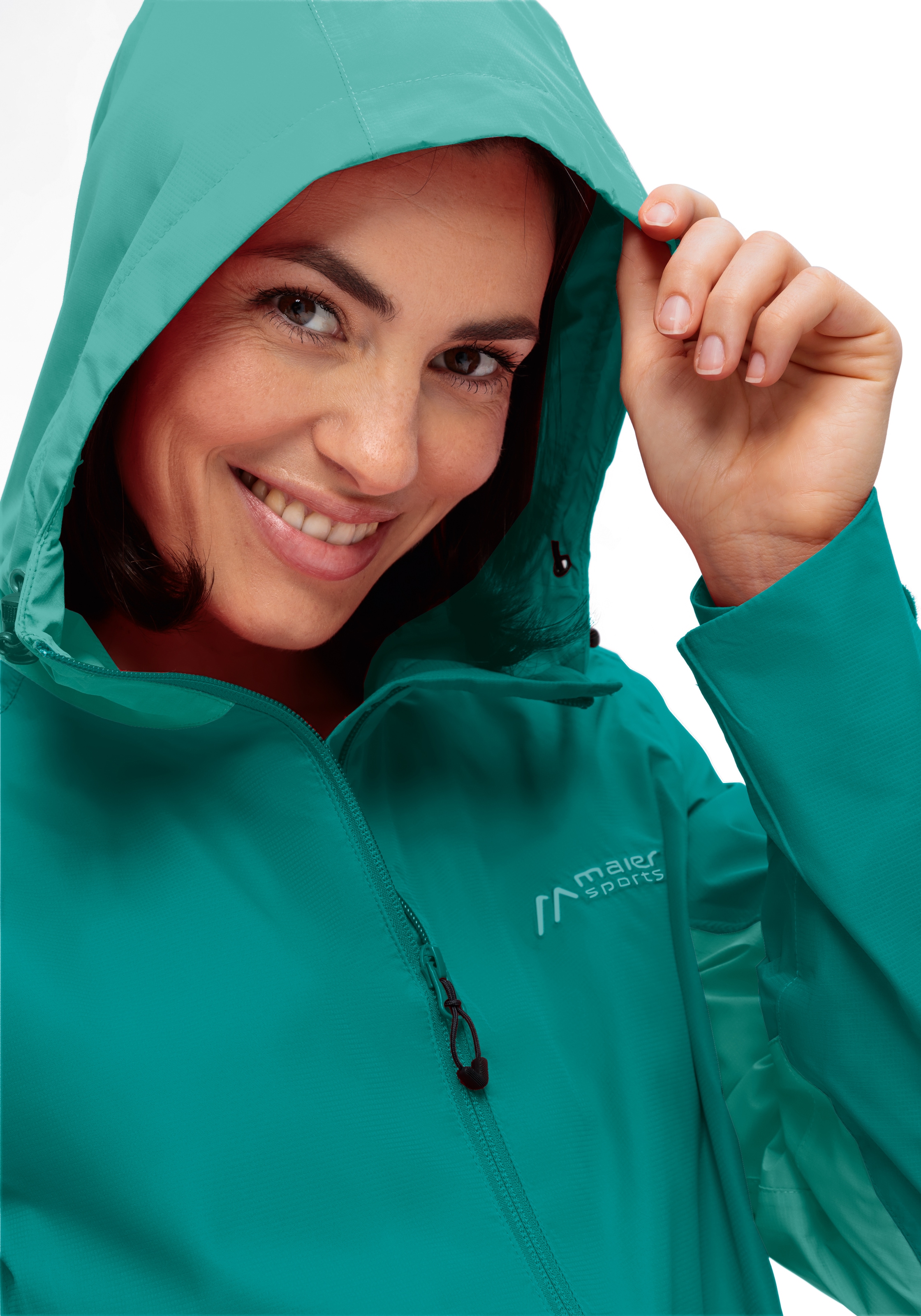 Maier Sports Outdoorjacke »Brocken W«, Damen Jacke wasserdicht, Funktionsjacke 2 Taschen aussen + Innentasche