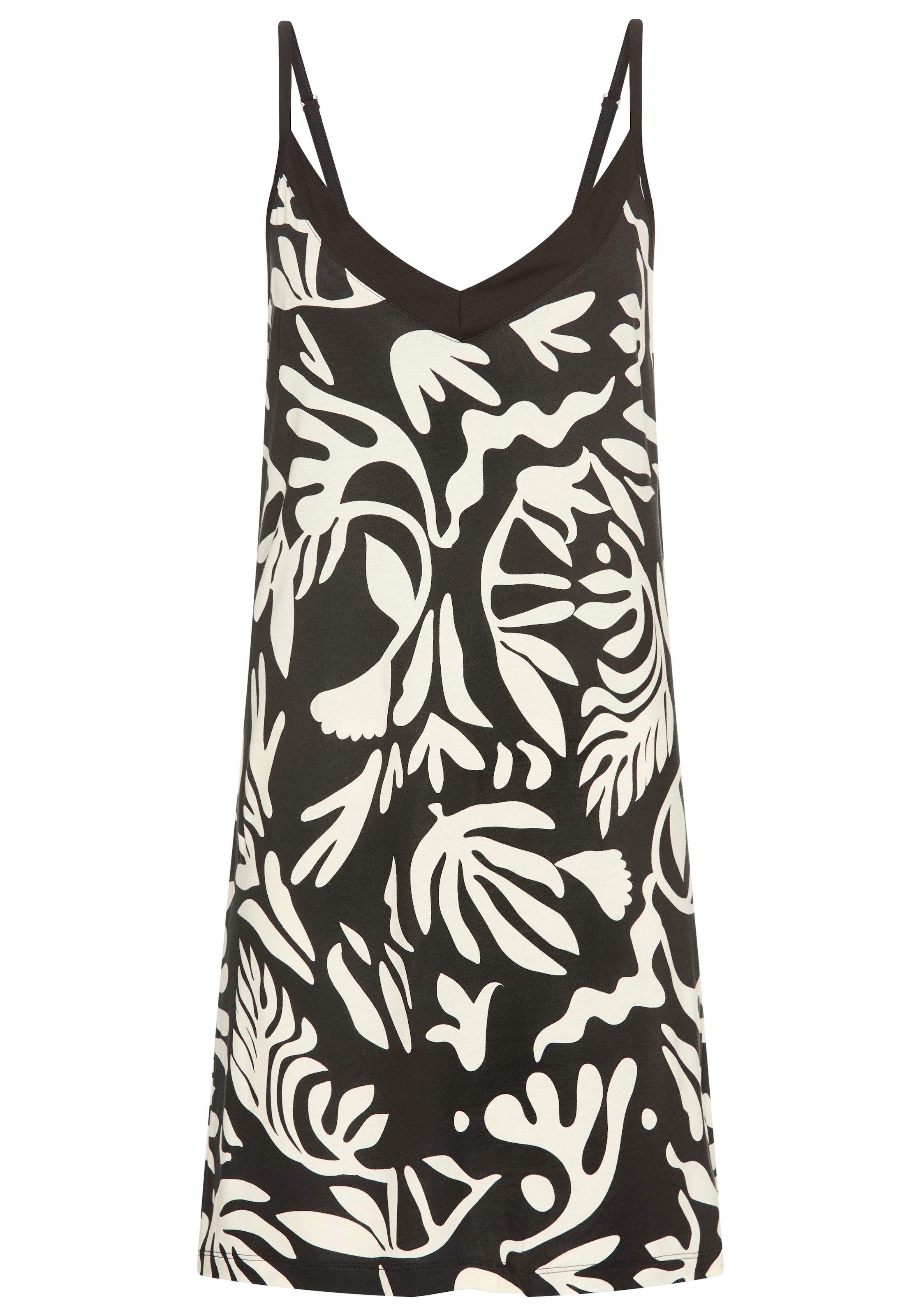 French Connection Negligé 1-teilig,  im zeitlosen Schwarz-Weiss-Look