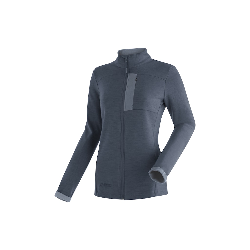 Maier Sports Funktionsshirt »Skutvik W«, Midlayer-Jacke für Damen, ideal für Outdoor-Aktivitäten