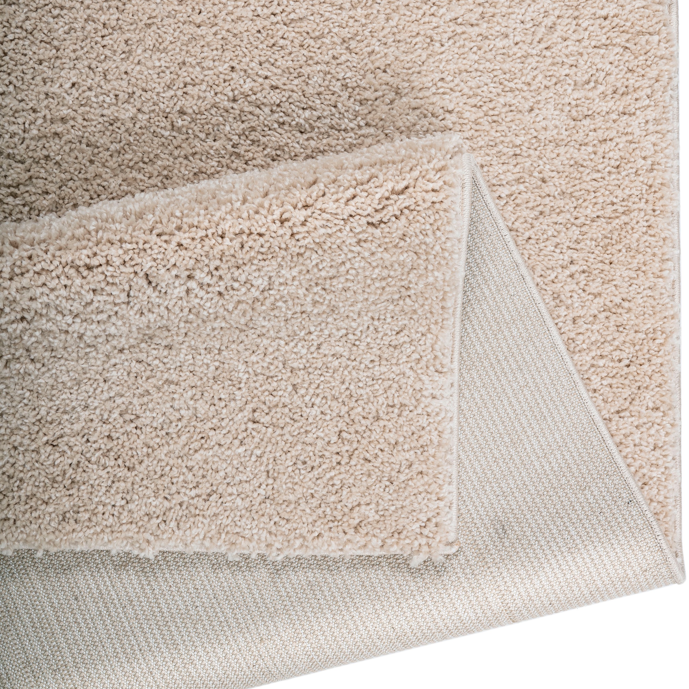 Home affaire Hochflor-Teppich »Shaggy 30«, rechteckig, 30 mm Höhe, Teppich, Uni Farben, besonders weich und kuschelig