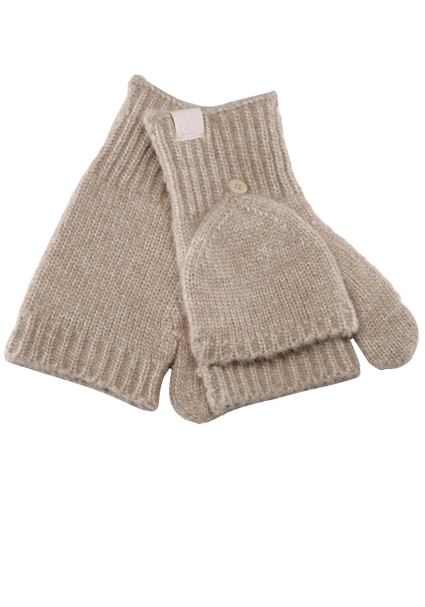 chillouts Strickhandschuhe »Nadine Glove«, (1 Paar), mit Knopfverschlusssystem