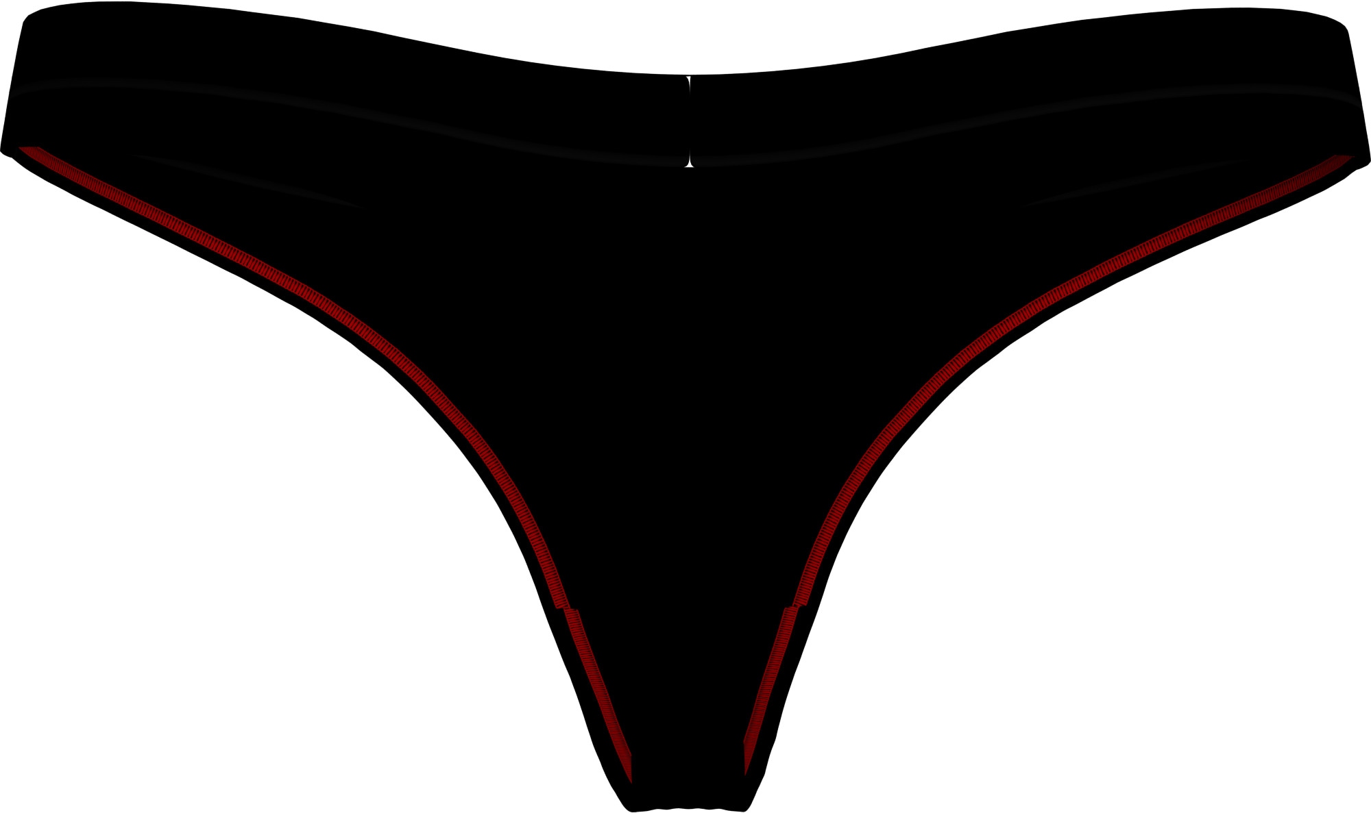 Tommy Hilfiger Underwear Tanga »5 PACK FLAG THONG«, (Packung, 5 St., 5er), mit Logo