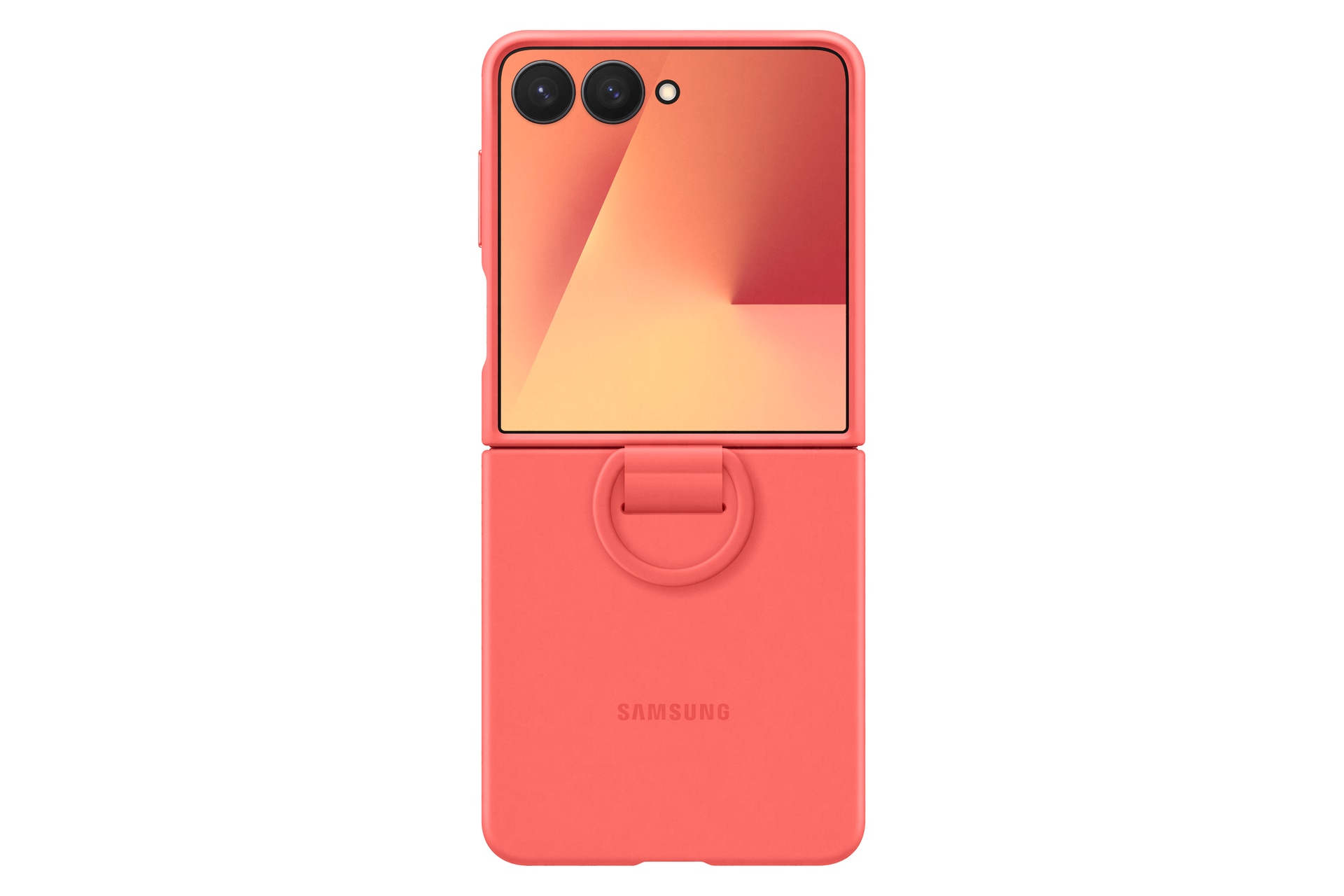 Image of Samsung Handyhülle "Ring Case (Silicone) für Samsung Galaxy Z Flip7" Samsung Galaxy Z Flip7 Backcover, Schutzhülle, Handyschutzhülle, Case, Schutzcase, stossfest
