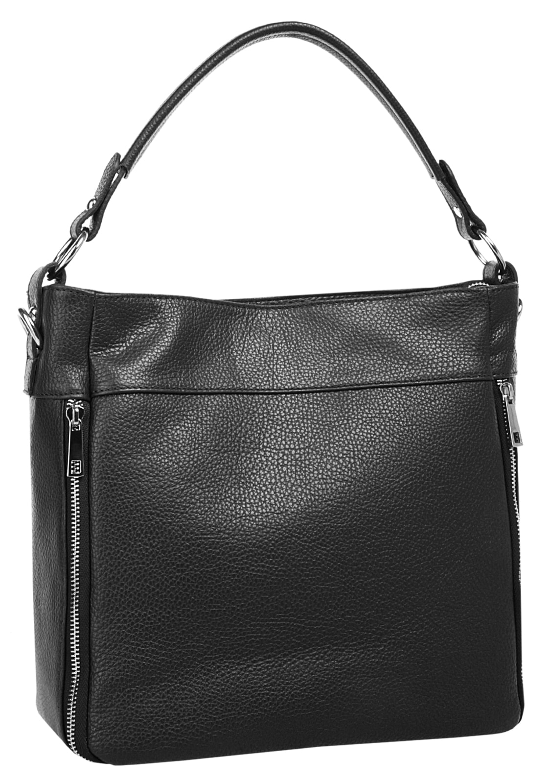 Cluty Henkeltasche echt Leder, Made in Italy