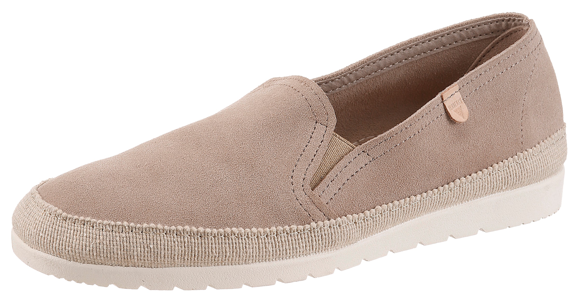 Image of VERBENAS Slipper "NURIA" Espadrille, Schlupfschuh, Halbschuh mit Stretcheinsätze
