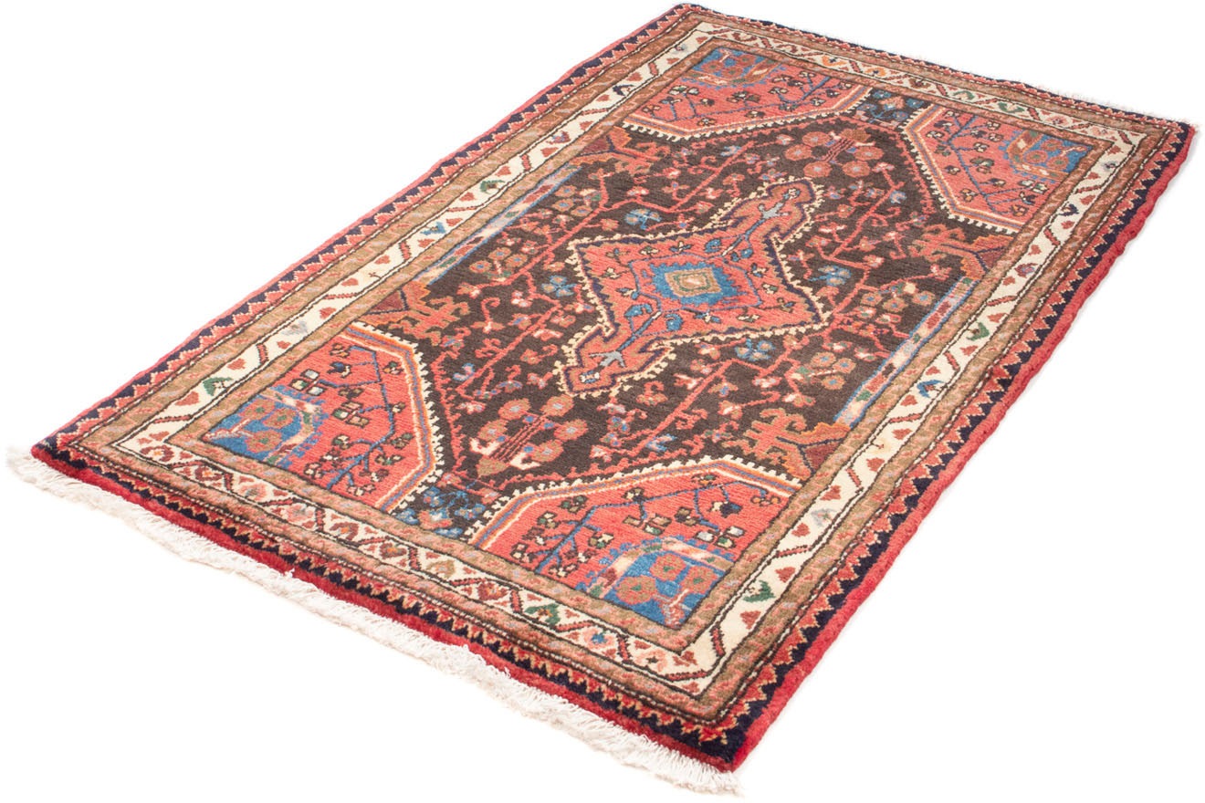 Image of morgenland Orientteppich »Perser - Nomadic - 143 x 91 cm - dunkelblau«, rechteckig, 10 mm Höhe, Wohnzimmer, Handgeknüpft, Einzelstück mit Zertifikat bei Ackermann Versand Schweiz