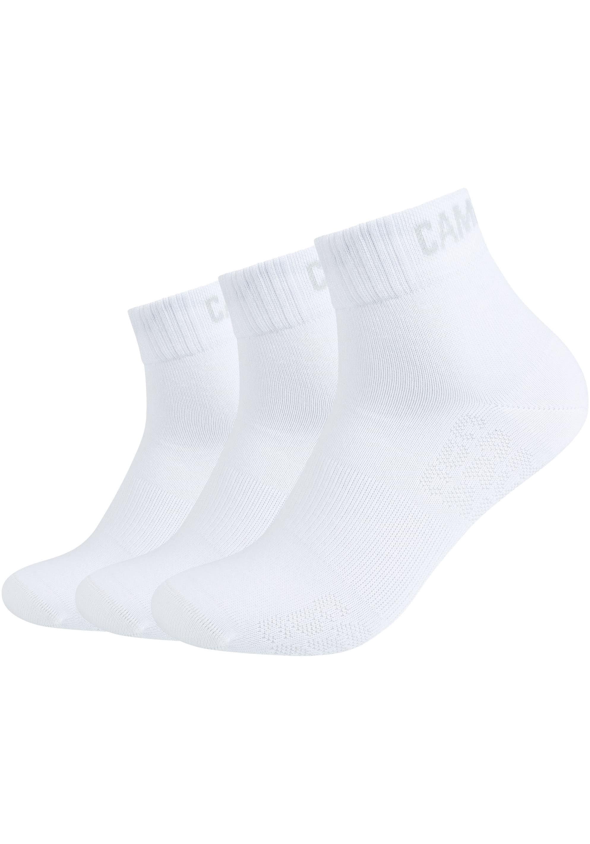 CAMP DAVID Kurzsocken »mesh ventilation«, (6 Paar), mit dezentem Markenlogo