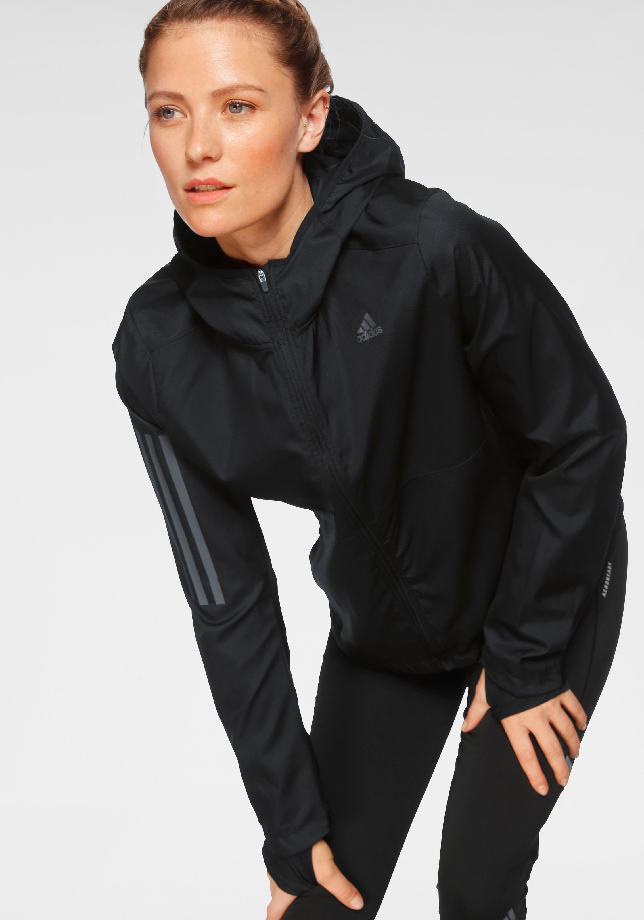 Windbreaker »OWN THE RUN HOODED WINDJACKE«