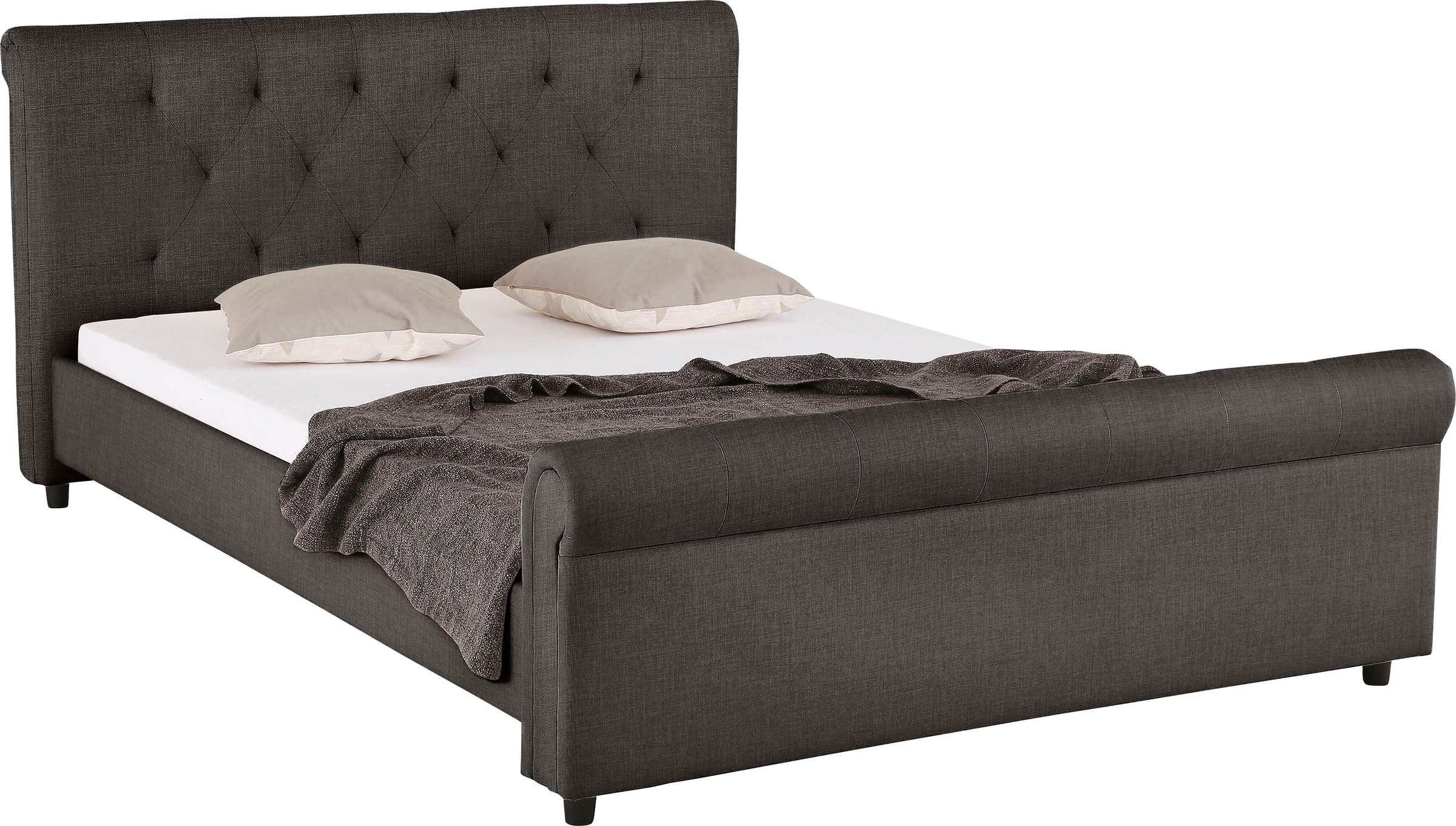 Image of Home affaire Polsterbett »Goronna«, in 5 verschiedenen Farben und 4 Breiten bei Ackermann Versand Schweiz