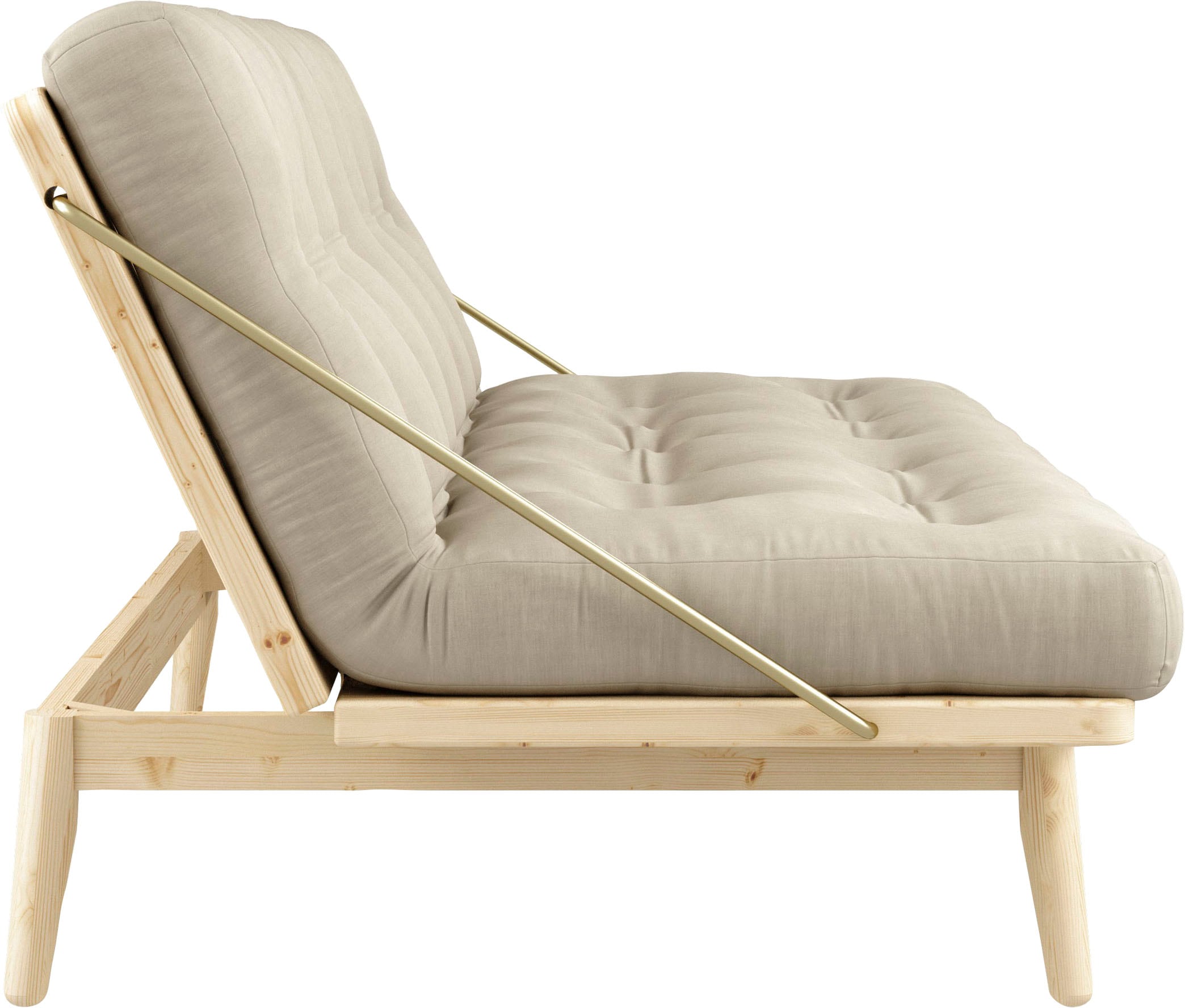 Karup Design Schlafsofa »Folk«, aus massiven Kiefernholz, inkl. Futonmatratze
