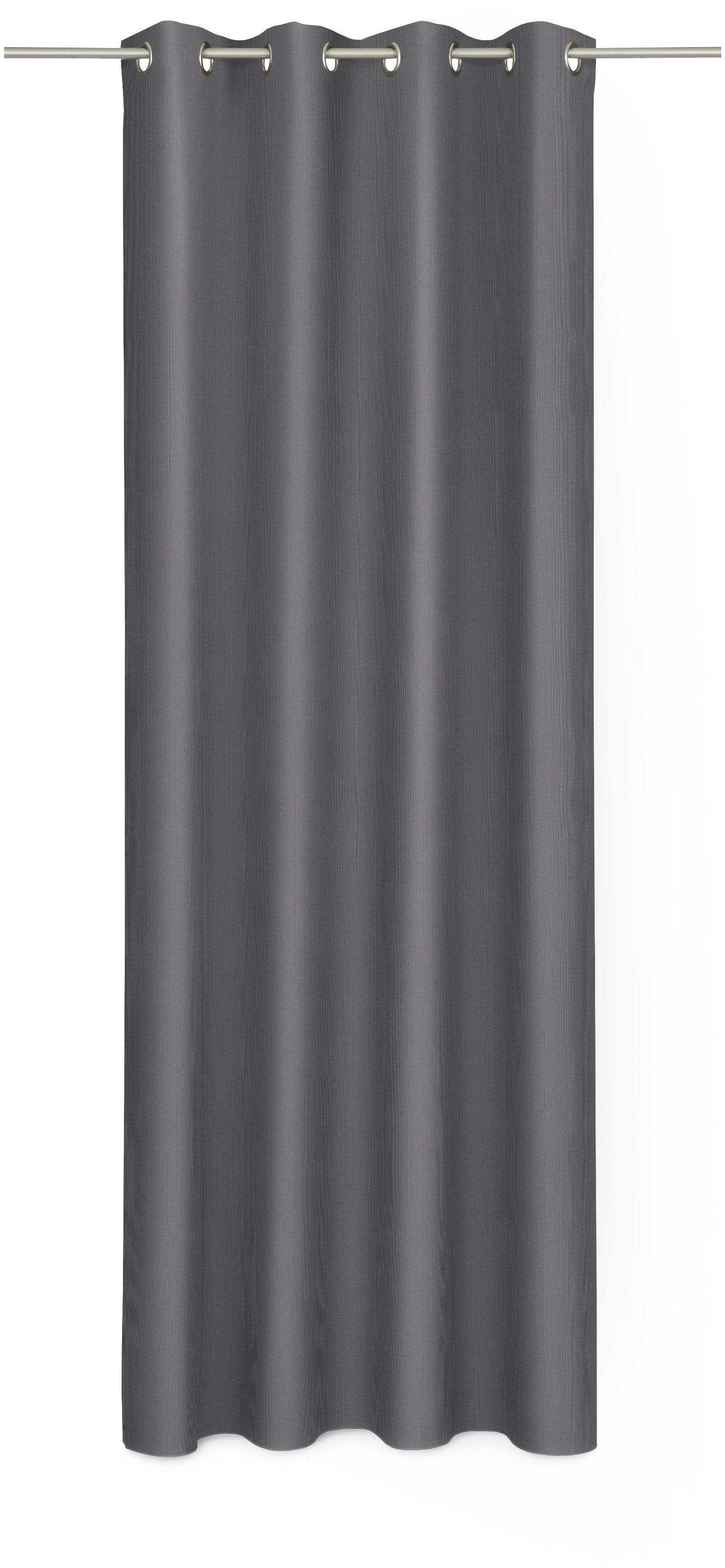 Image of ADO Goldfarbenkante Gardine nach Mass »Pula«, (1 St.), blickdicht,strukturiert,uni,Leinenoptik, Beschwerungsband bei Ackermann Versand Schweiz