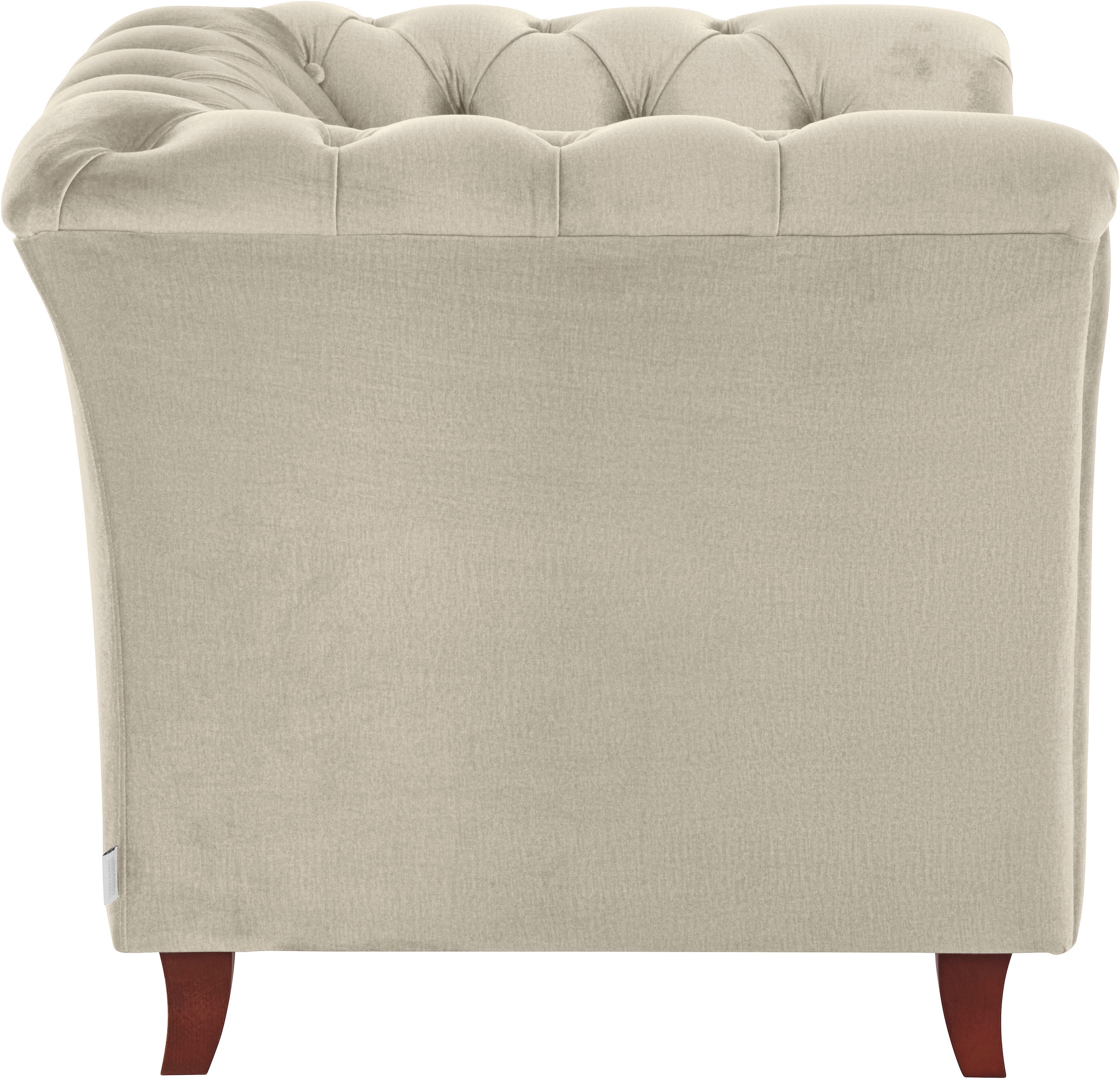 Home affaire Chesterfield-Sessel »Reims Cocktailsessel, Sessel«, mit echter Chesterfield-Knopfheftung, hochwertige Verarbeitung