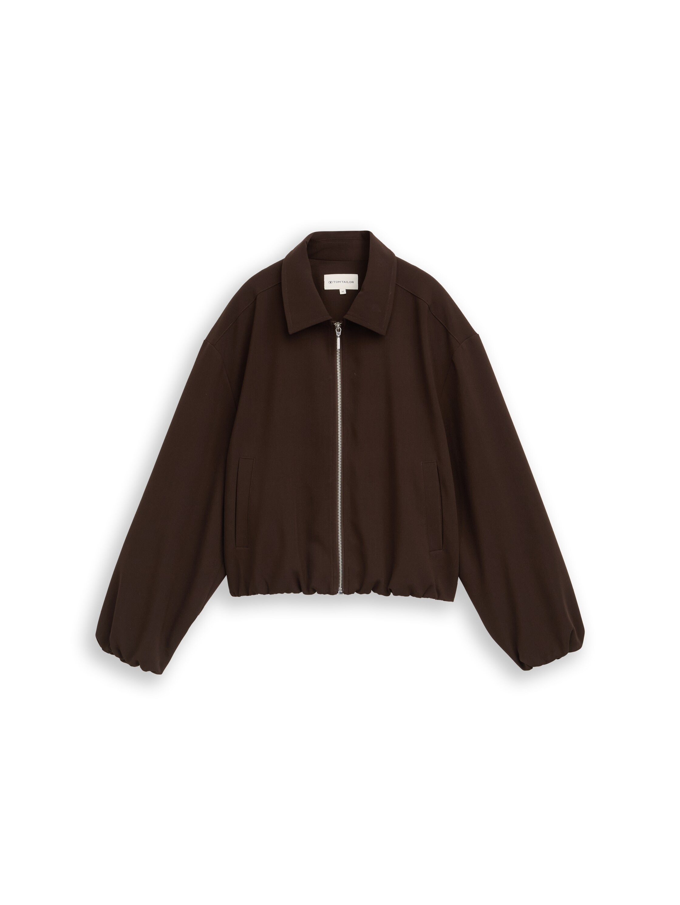 TOM TAILOR Jackenblazer »Loose« Kurzjacke im Loose Fit / Hemdkragen