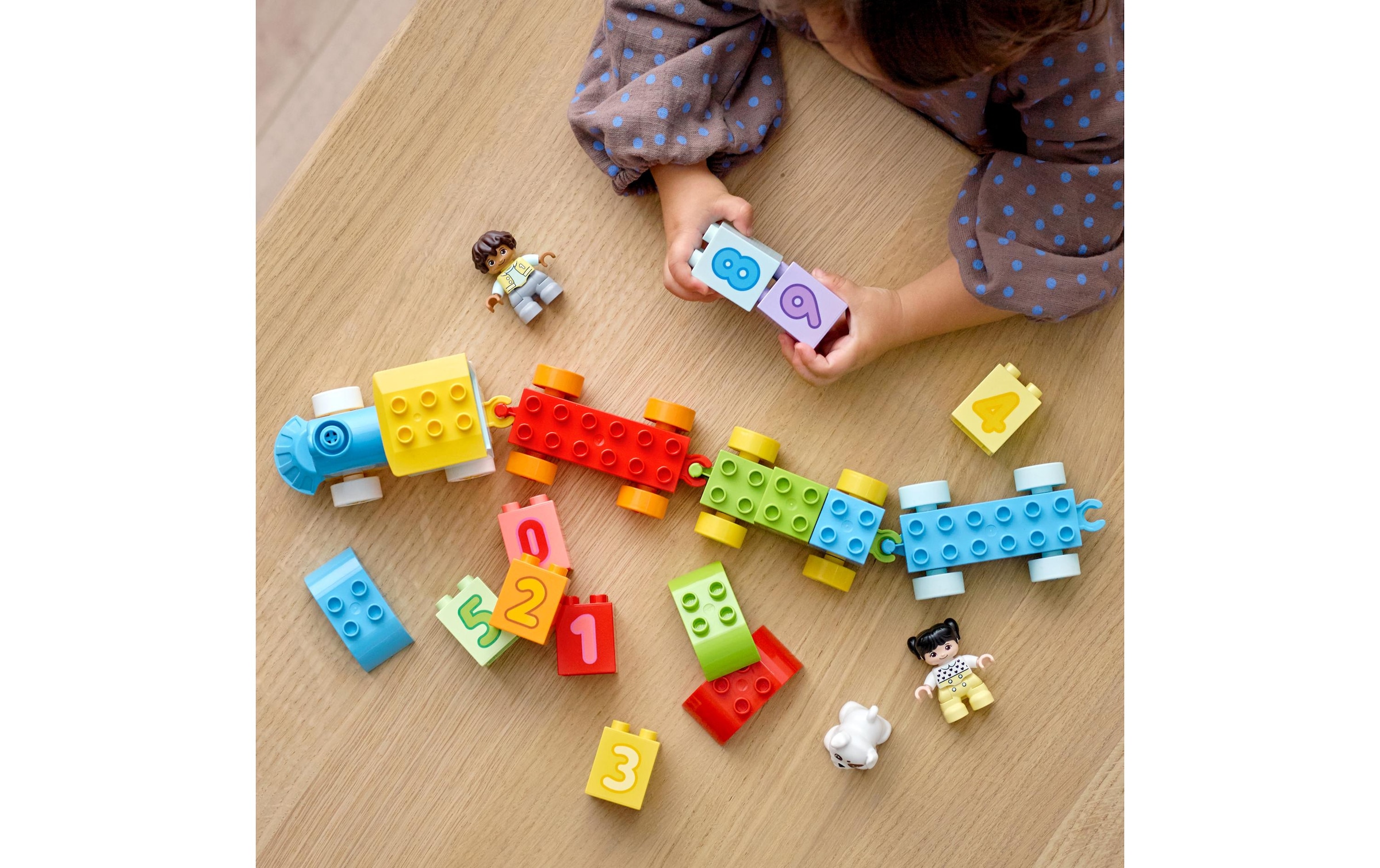 LEGO® Konstruktionsspielsteine »Zahlenzug Zählen«