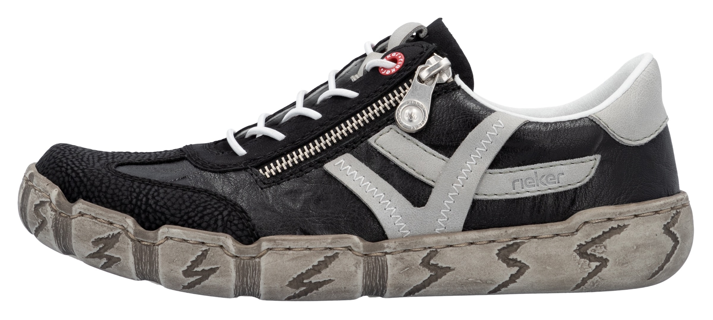 Rieker Baskets slip-on  , Halbschuh, Schlupfschuh, Freizeitschuh mit weicher Innensohle