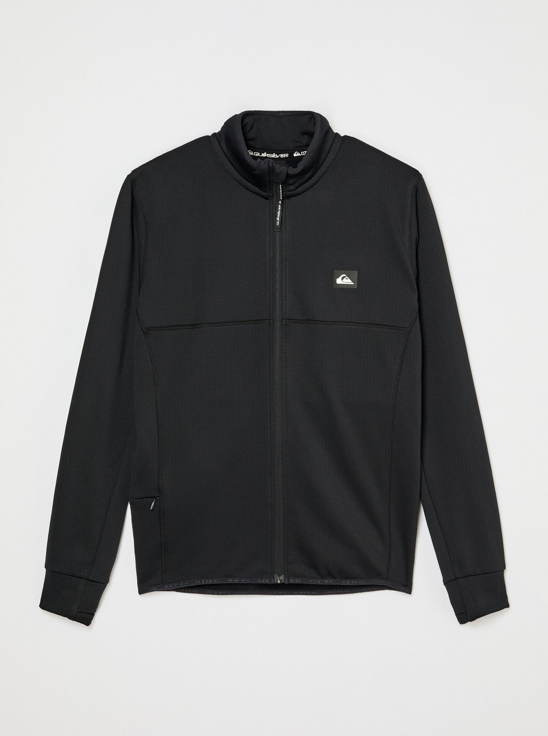 Quiksilver »STEEP POINT FZ FLEECE« avec fermeture éclair intégrale, en polyester et élasthanne