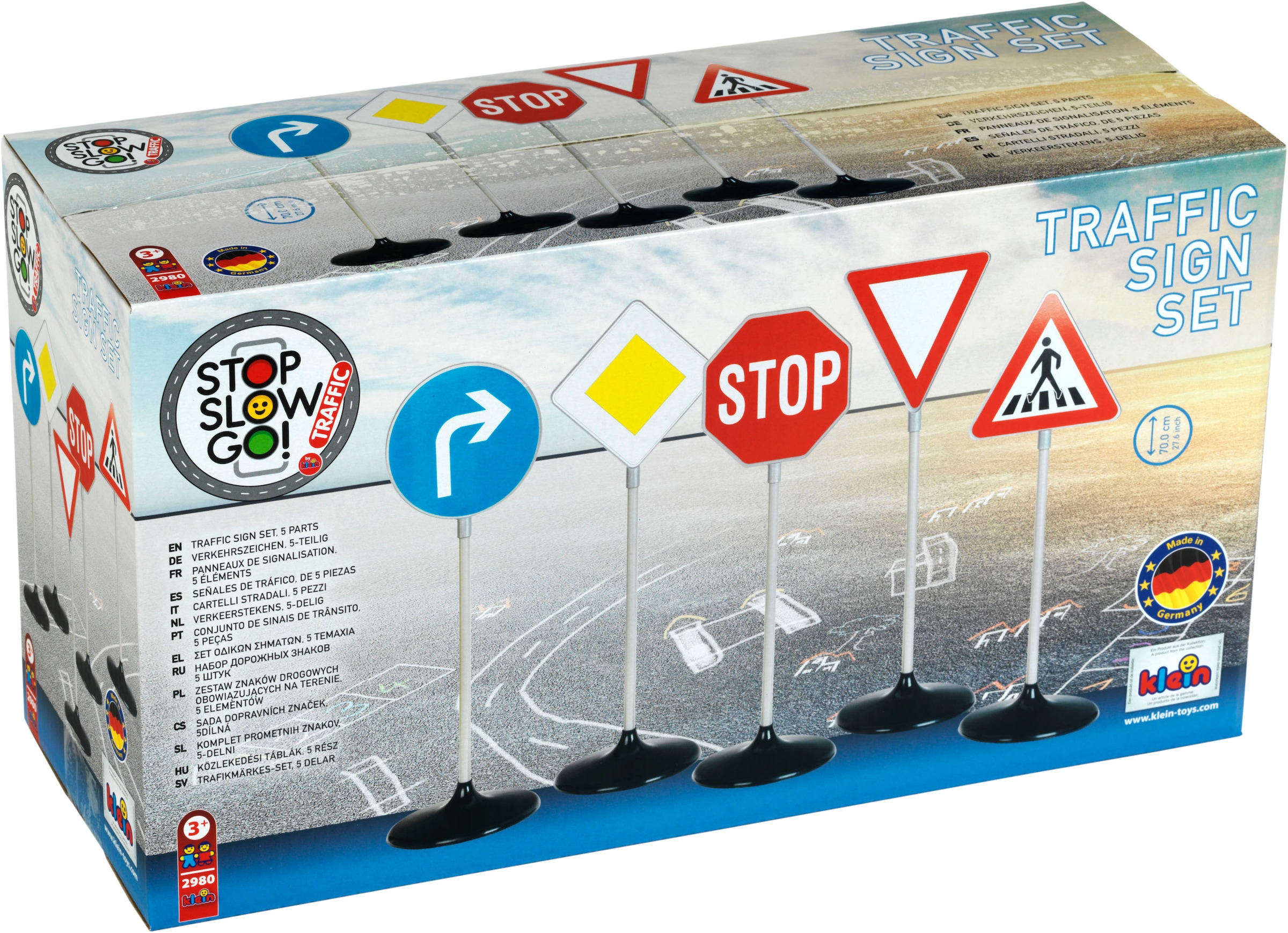 Klein Spiel-Verkehrszeichen Made in Germany