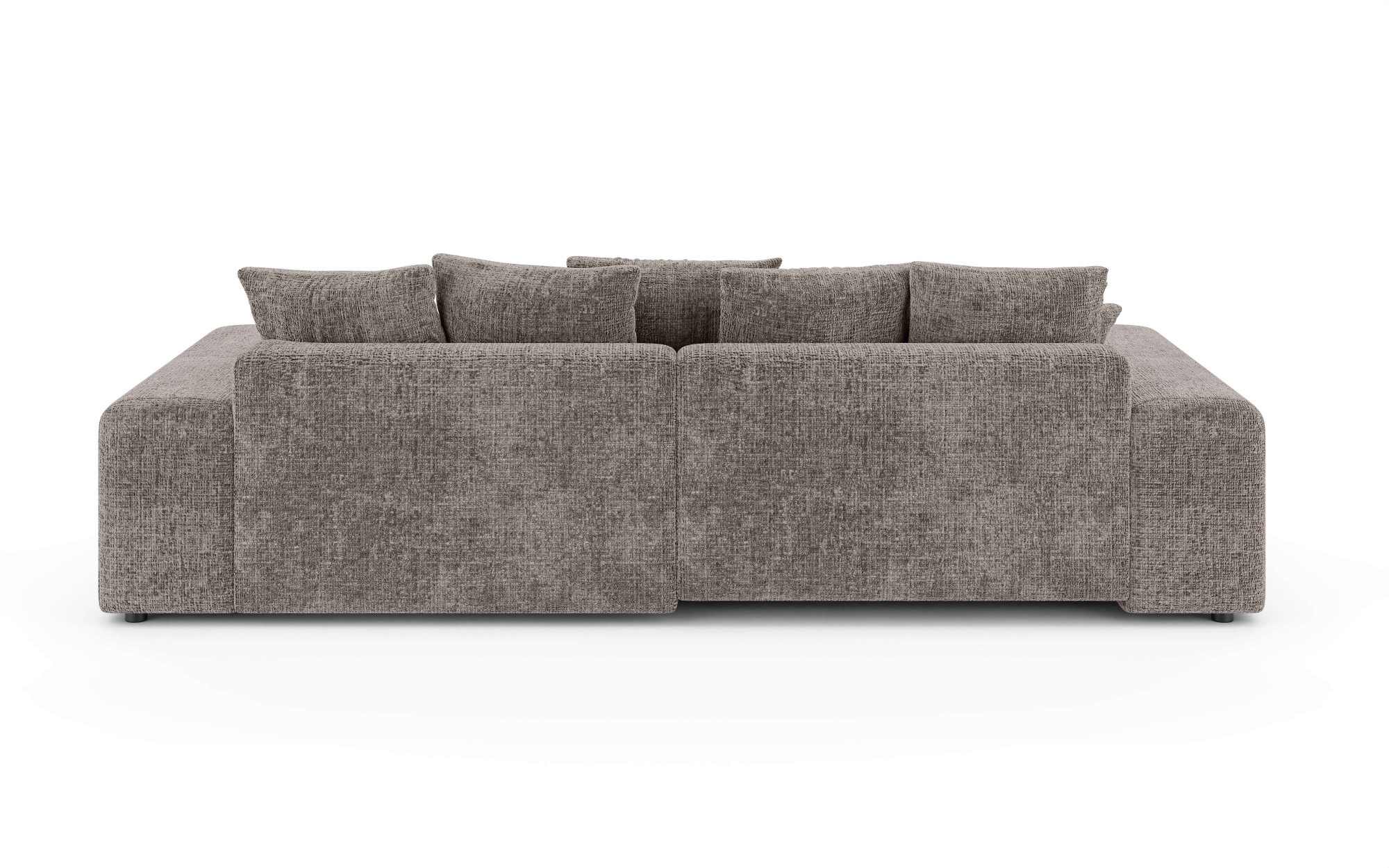 Home affaire Ecksofa »LAKESIDE mit Bettfunktion und Bettkasten, B/T/H 257/166/84 cm«, L-Form, Recamiere beidseitig montierbar, mit Wellenunterfederung