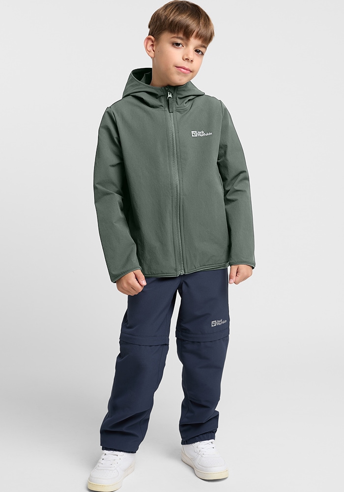 Jack Wolfskin Softshelljacke »SOLYD JACKET K«, mit Kapuze