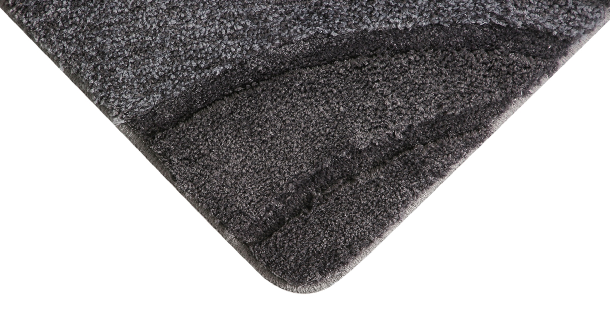 my home Badematte »Josie, Badvorleger, Badezimmer Teppich«, rutschhemmend beschichtet, fussbodenheizungsgeeignet-schnell trocknend-strapazierfähig, Badteppich, Badematten, rechteckig, rund & als 3-tlg. Set erhältlich