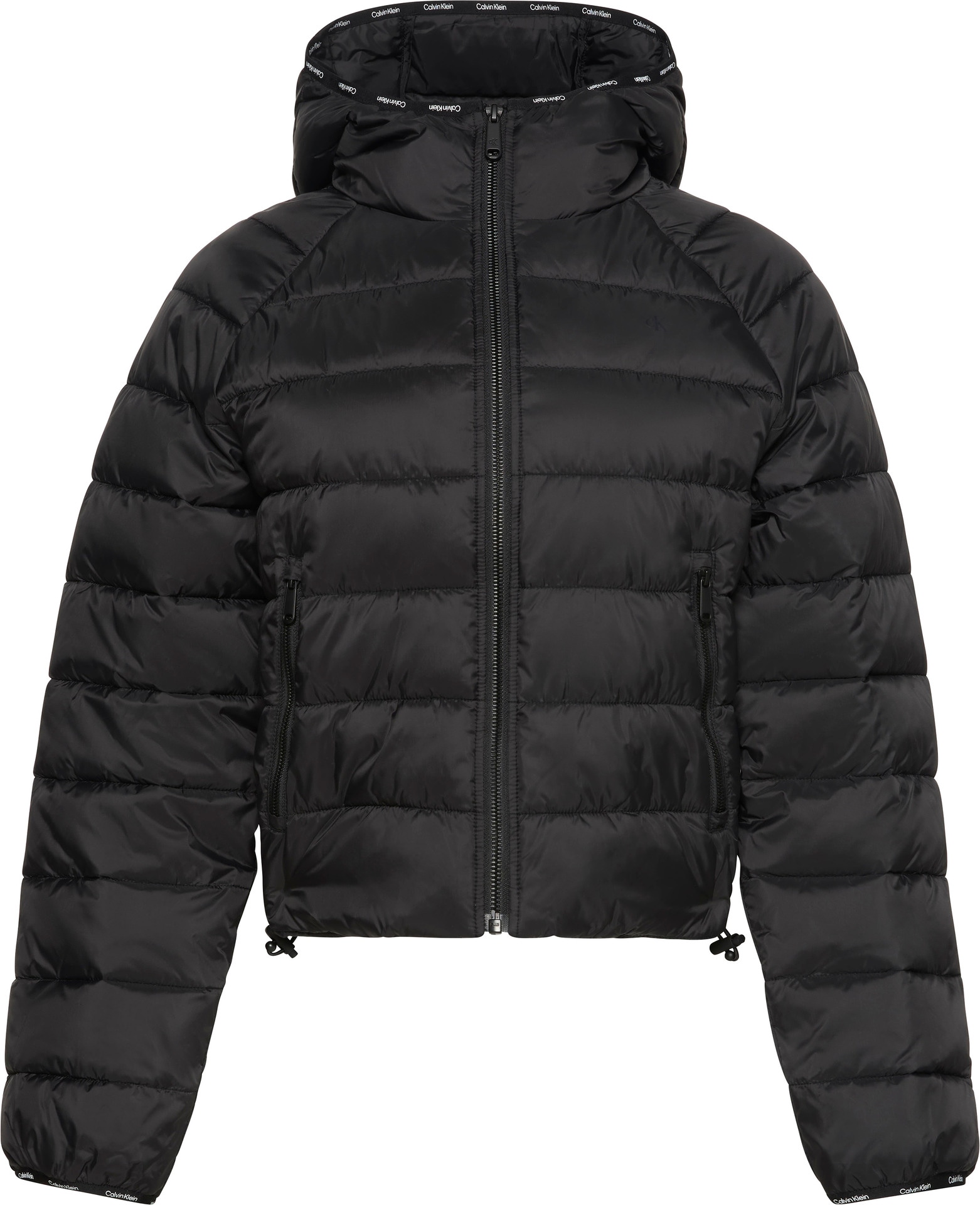 Calvin Klein Jeans Veste matelassée »LGHTWGHT QLTD JCKT P« mit Kapuze Mit Rundhalsausschnitt