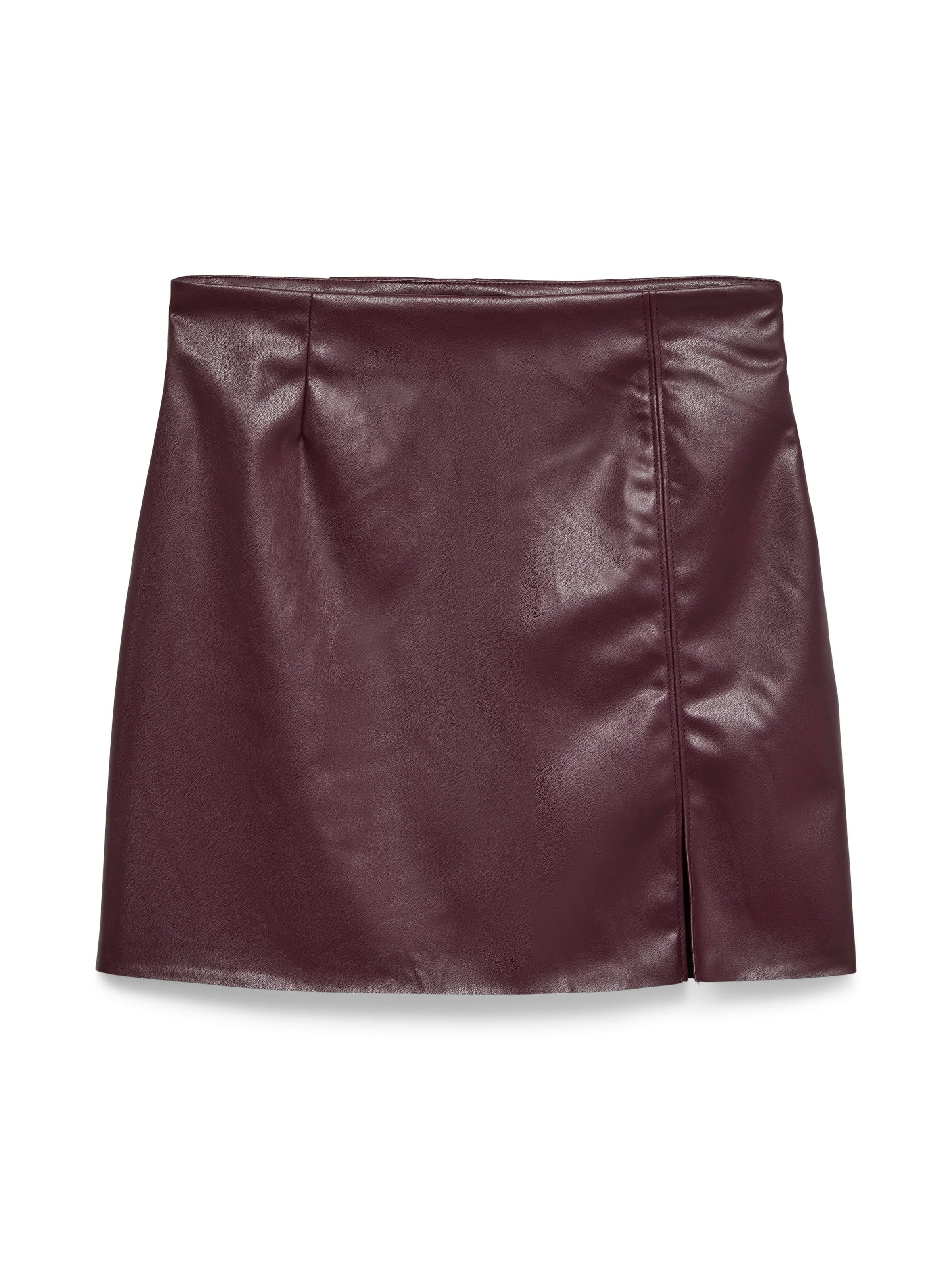 Vero Moda Jupe en similicuir »VMNELLY HR SHORT PL SKIRT NOOS« Imitation cuir, taille haute