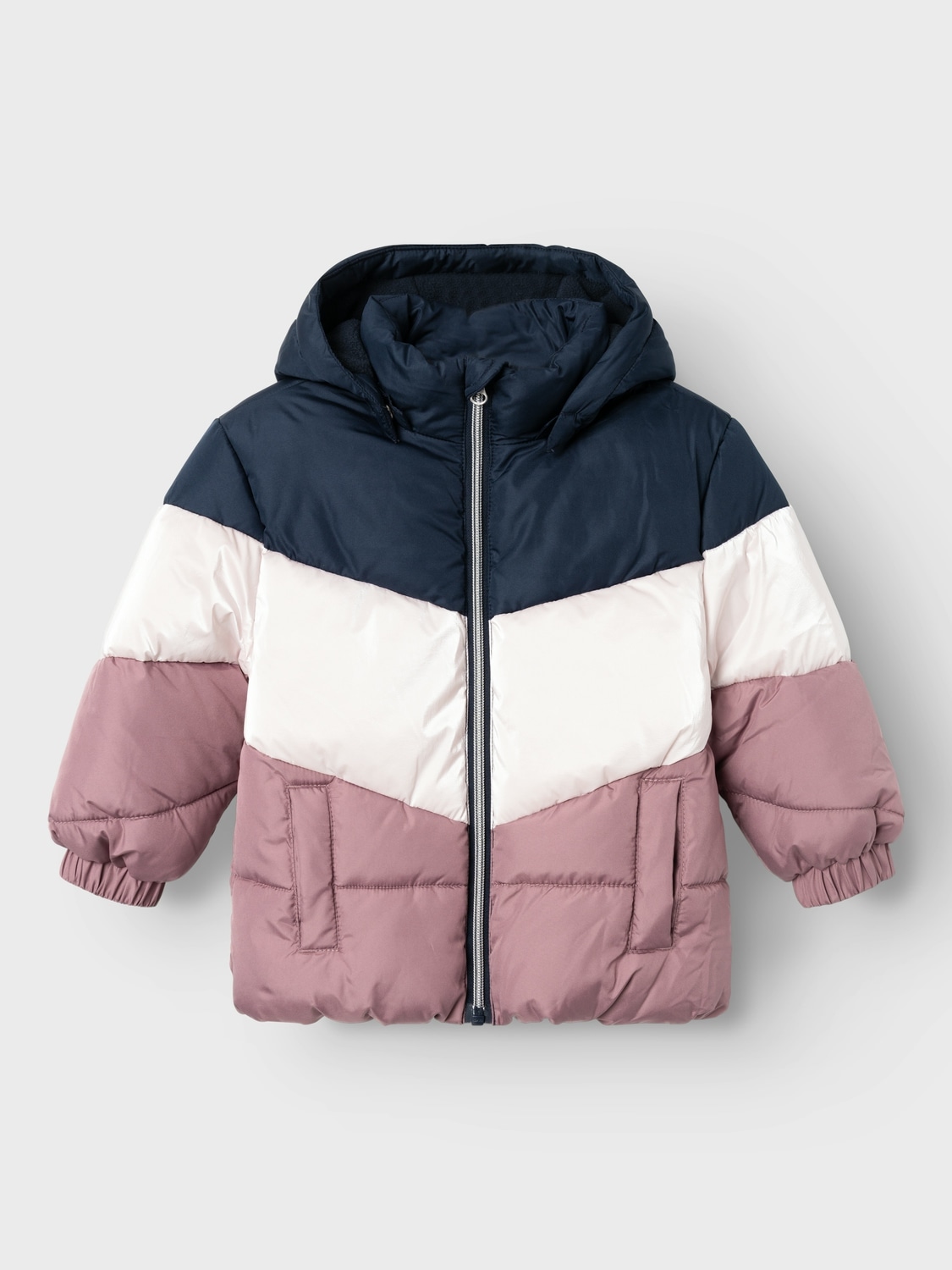 Steppjacke »NMFMILLE PUFFER JACKET«, mit Kapuze