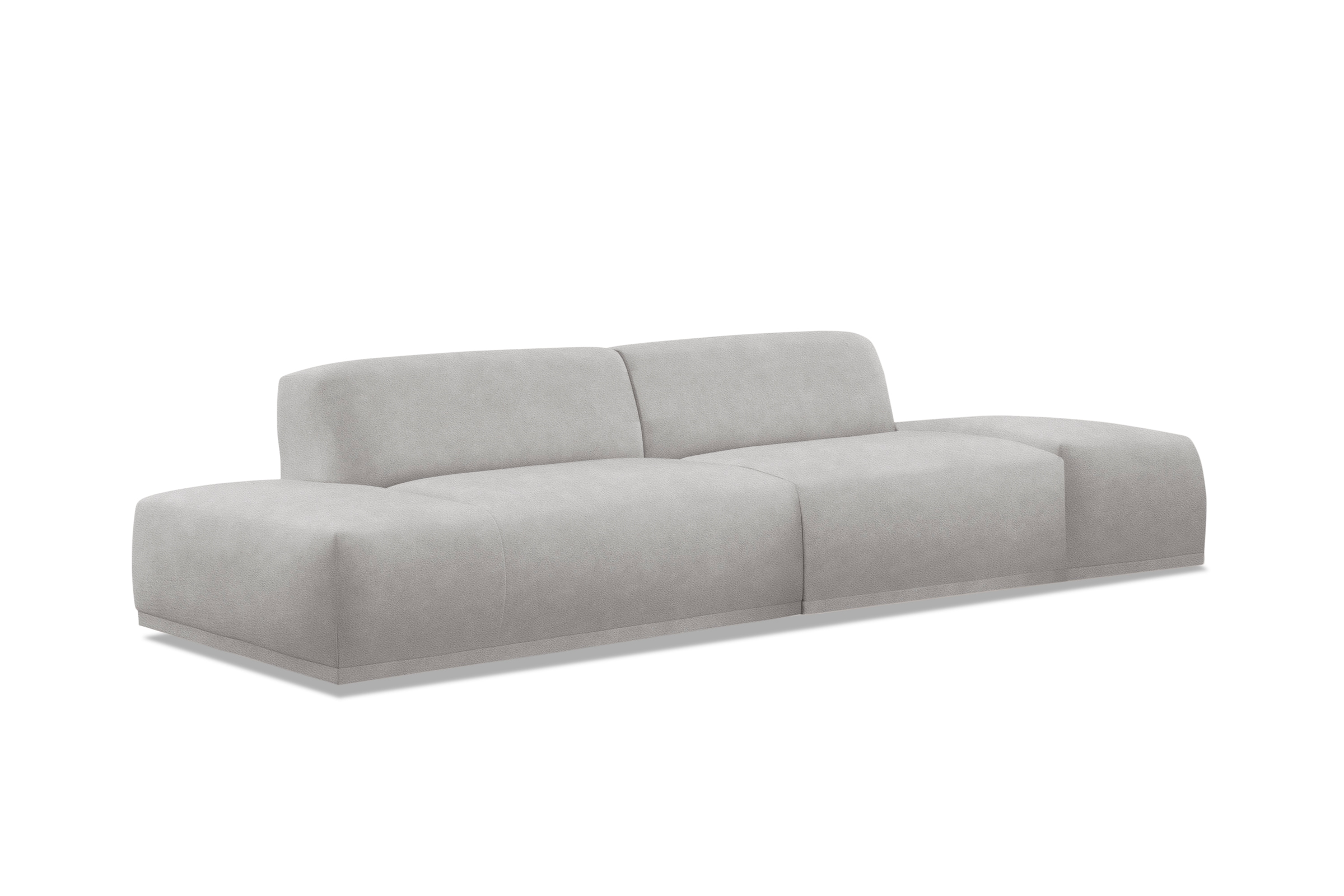 TRENDMANUFAKTUR Big-Sofa »Braga Japandi-Design, toller Sitzkomfort, Designsofa« in moderner Optik, mit hochwertigem Kaltschaum