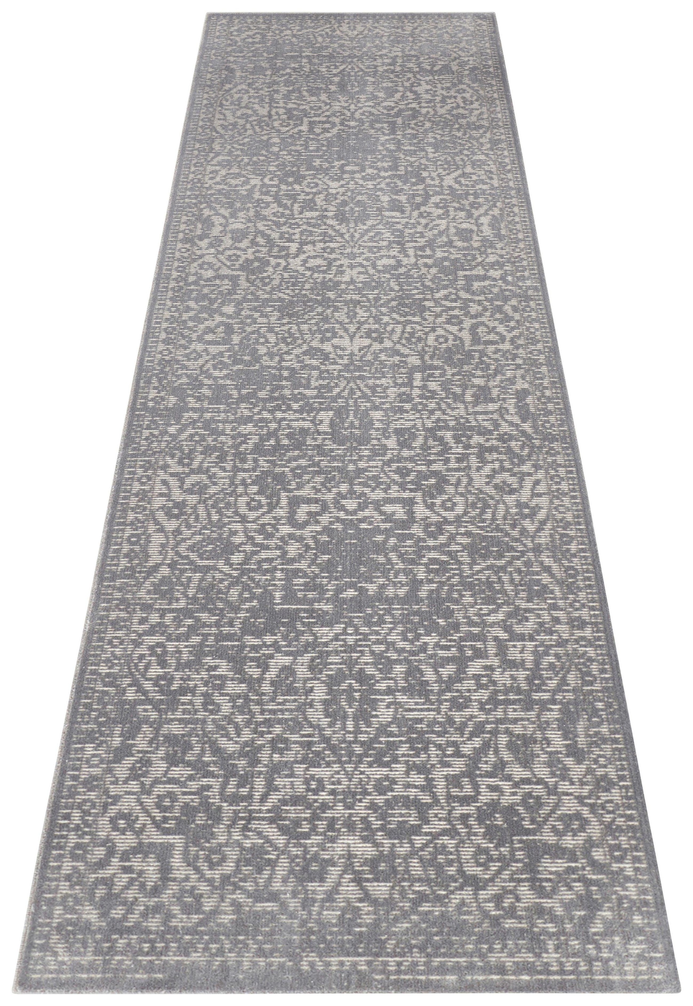 Image of ELLE DECORATION Läufer »Blavet«, rechteckig, 6 mm Höhe, Kurzflor, Vintage Design, samtige Oberfläche, Seiden Optik, Wohnzimmer, Schlafzimmer, Robust, Pflegeleicht bei Ackermann Versand Schweiz