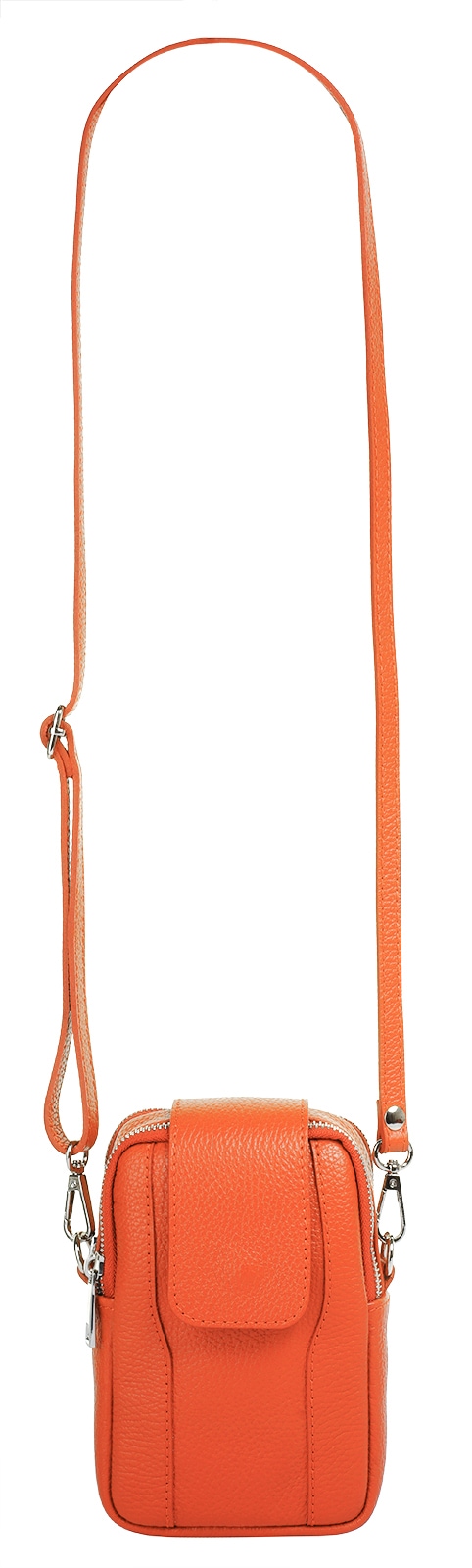 Samantha Look Umhängetasche echt Leder, Made in Italy