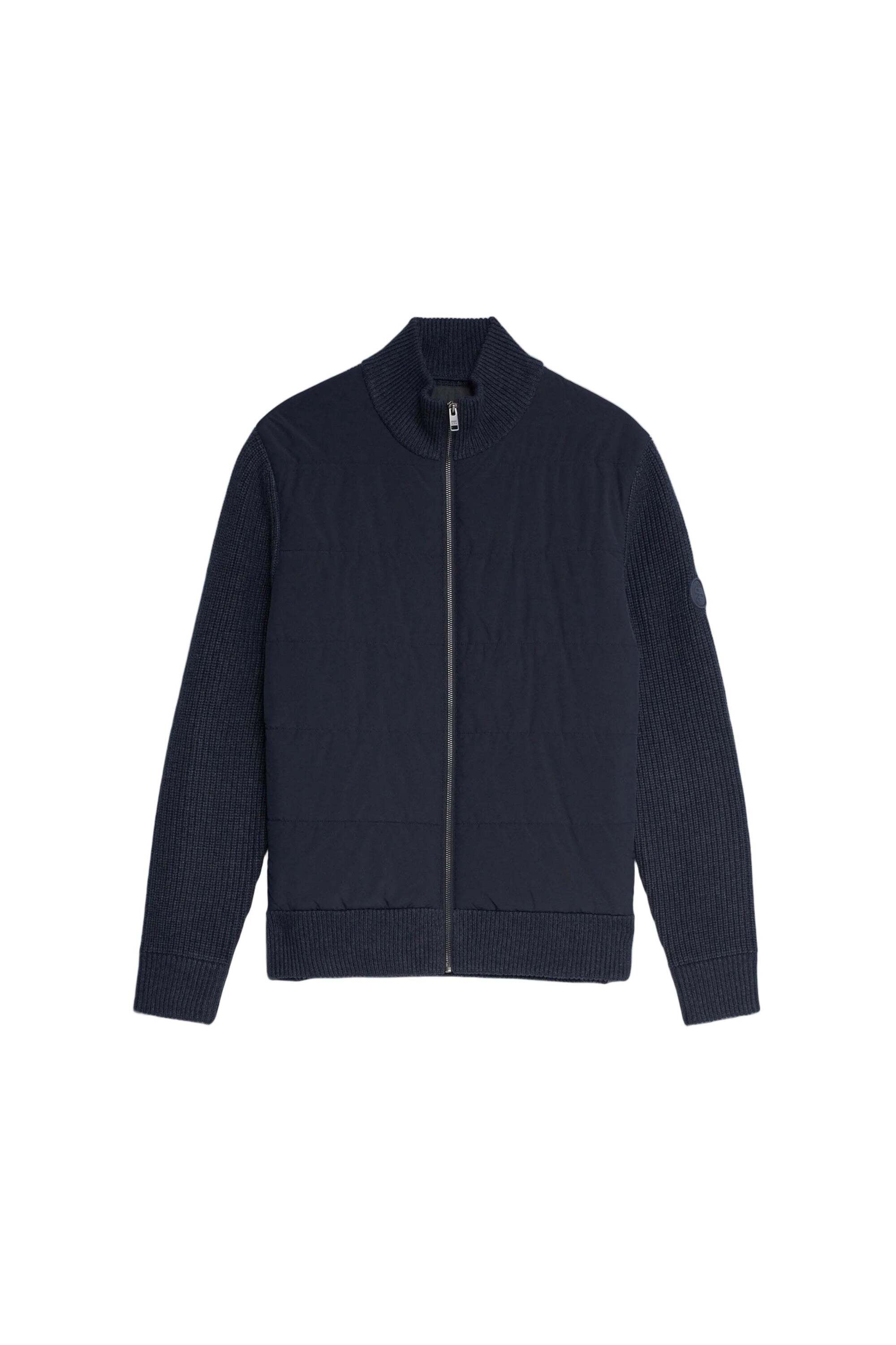 Image of Salsa Jeans Steppjacke "Salsa Jeans Steppjacke Strickjacke mit Steppdetails"
