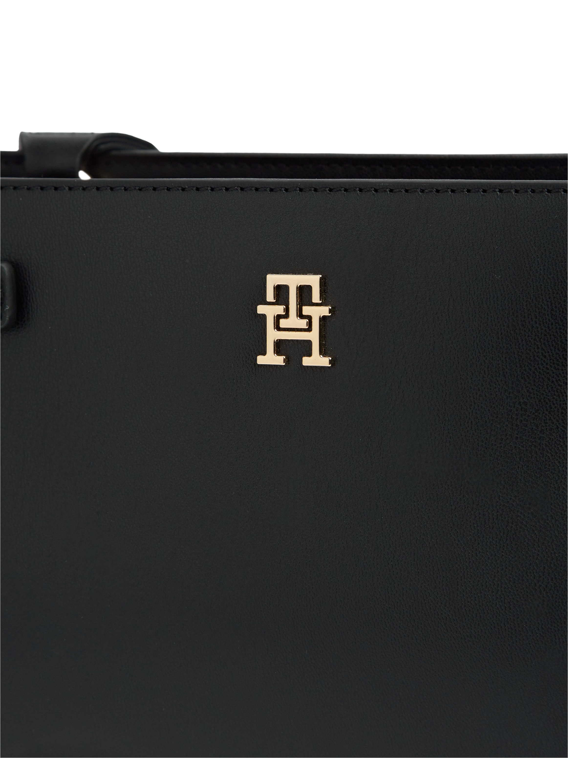 Tommy Hilfiger Mini sac »TH JOY CROSSOVER« Sac à épaule pour femme, sac bandoulière avec logo TH doré