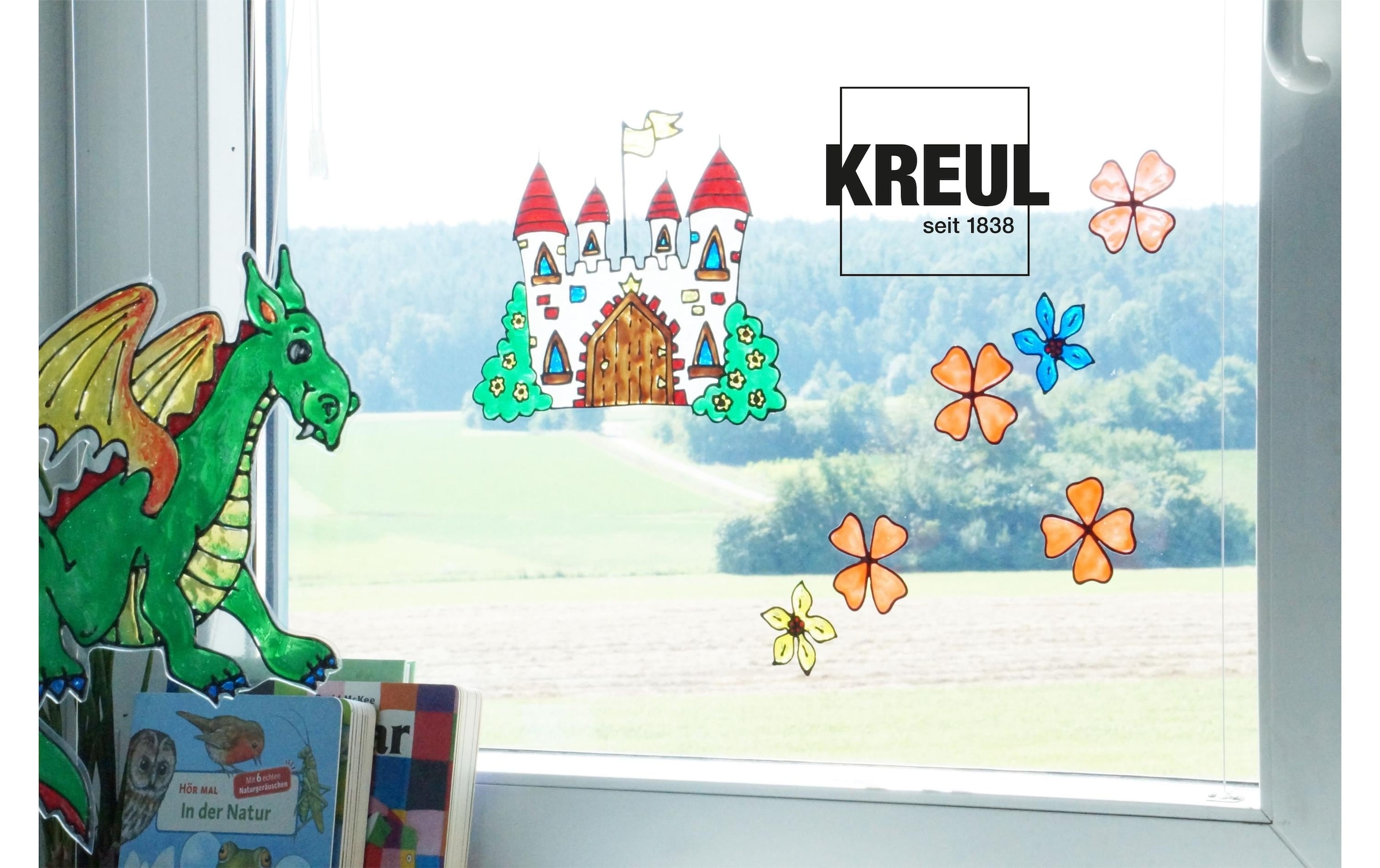 Kreul Bastelfarbe »Set Burg 125 ml, Mehrfarbig + Zubehör«