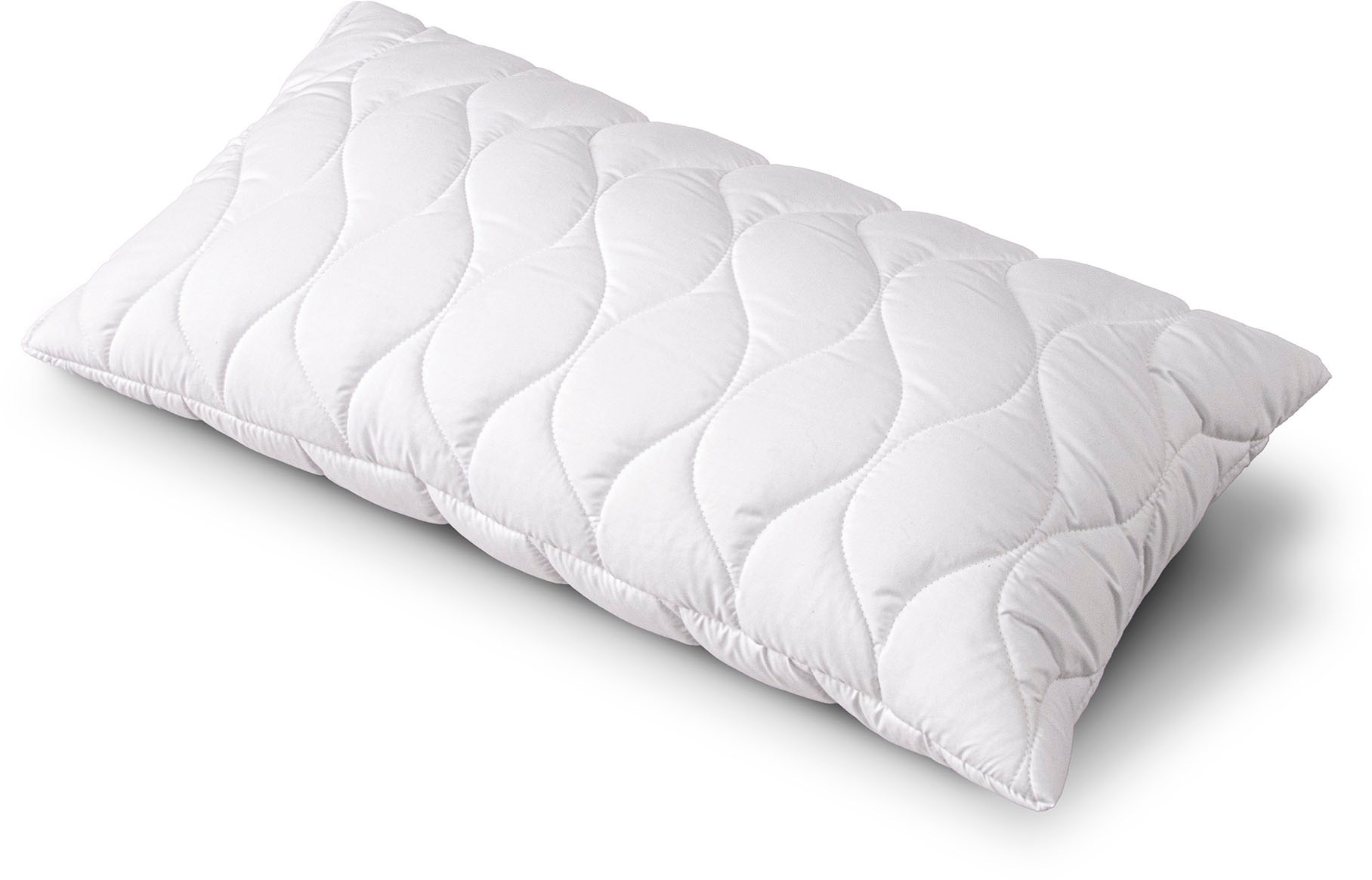 John Cotton Microfaserkissen "2für1, Kopfkissen, ein Kissen gratis, 40x80 cm, 80x80cm" Füllung: 100% Polyester Bezug: Microfaser Spar-Set, 1 Stk. tlg. ergonomisch, strapazierfähig, hochwertig, Kissen im Spar-Set