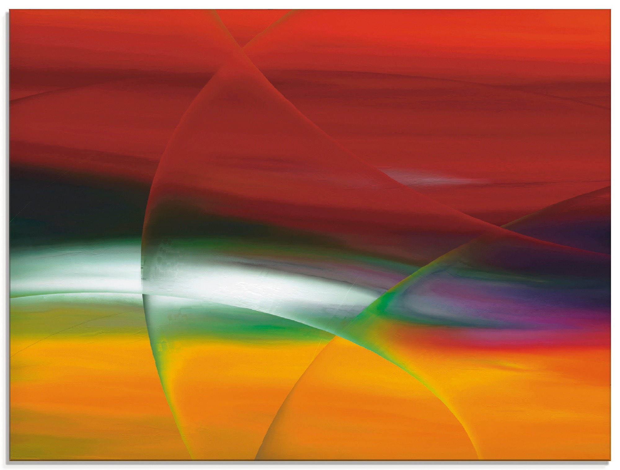 Image of Artland Glasbild "Modern IV" Gegenstandslos 1 Stk. tlg. in verschiedenen Grössen