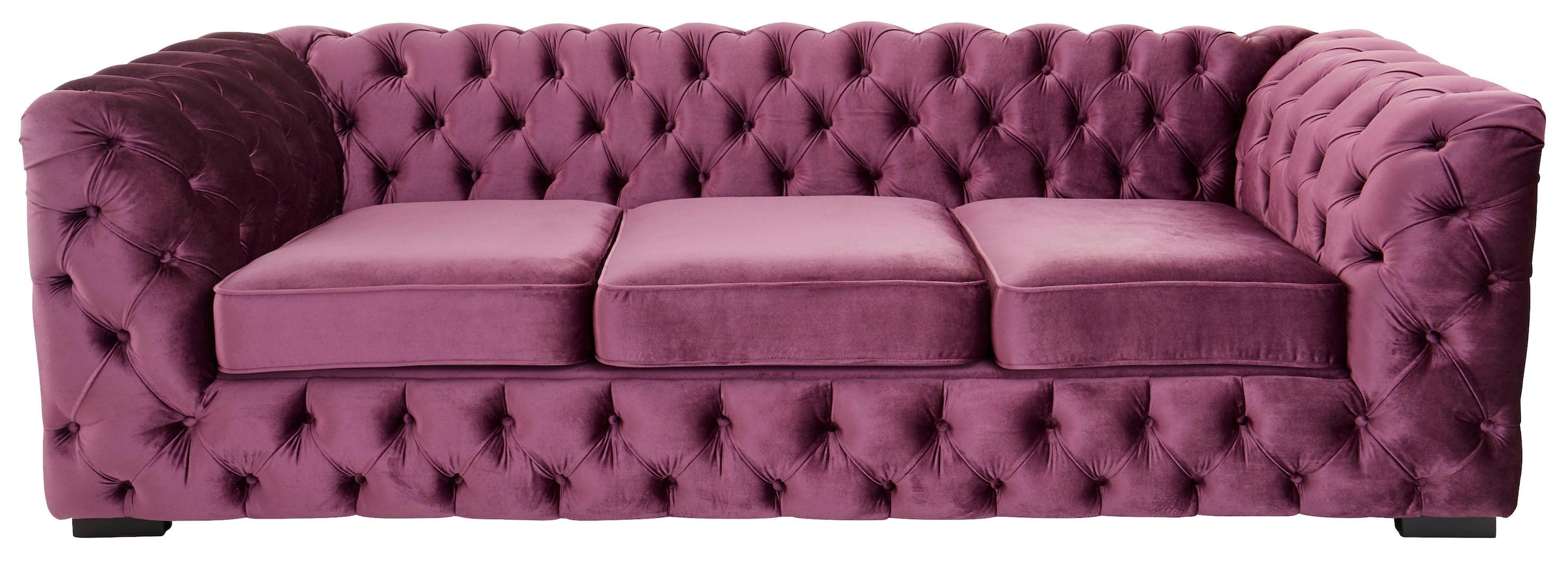 Chesterfield-Sofa »Kalina«, klassische Chesterfield-Knopfheftung, sehr hochwertige...