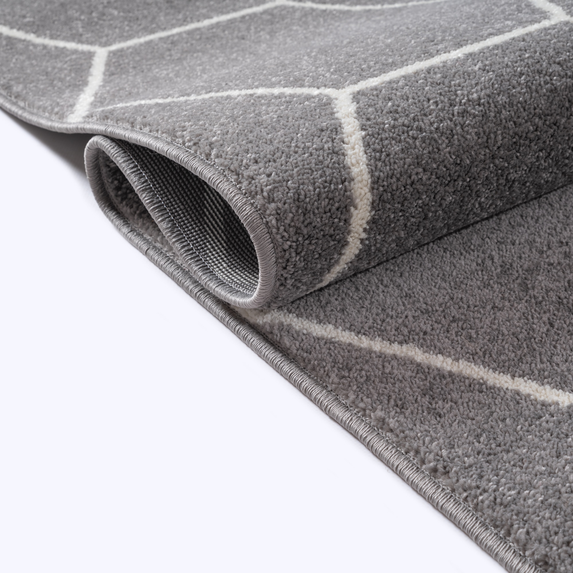 Sanat Tapis »Trellis , auch als Läufer und Rund« Rectangulaire 10 mm Höhe poils courts, scandinave, boho, grand choix de couleurs, toutes les pièces