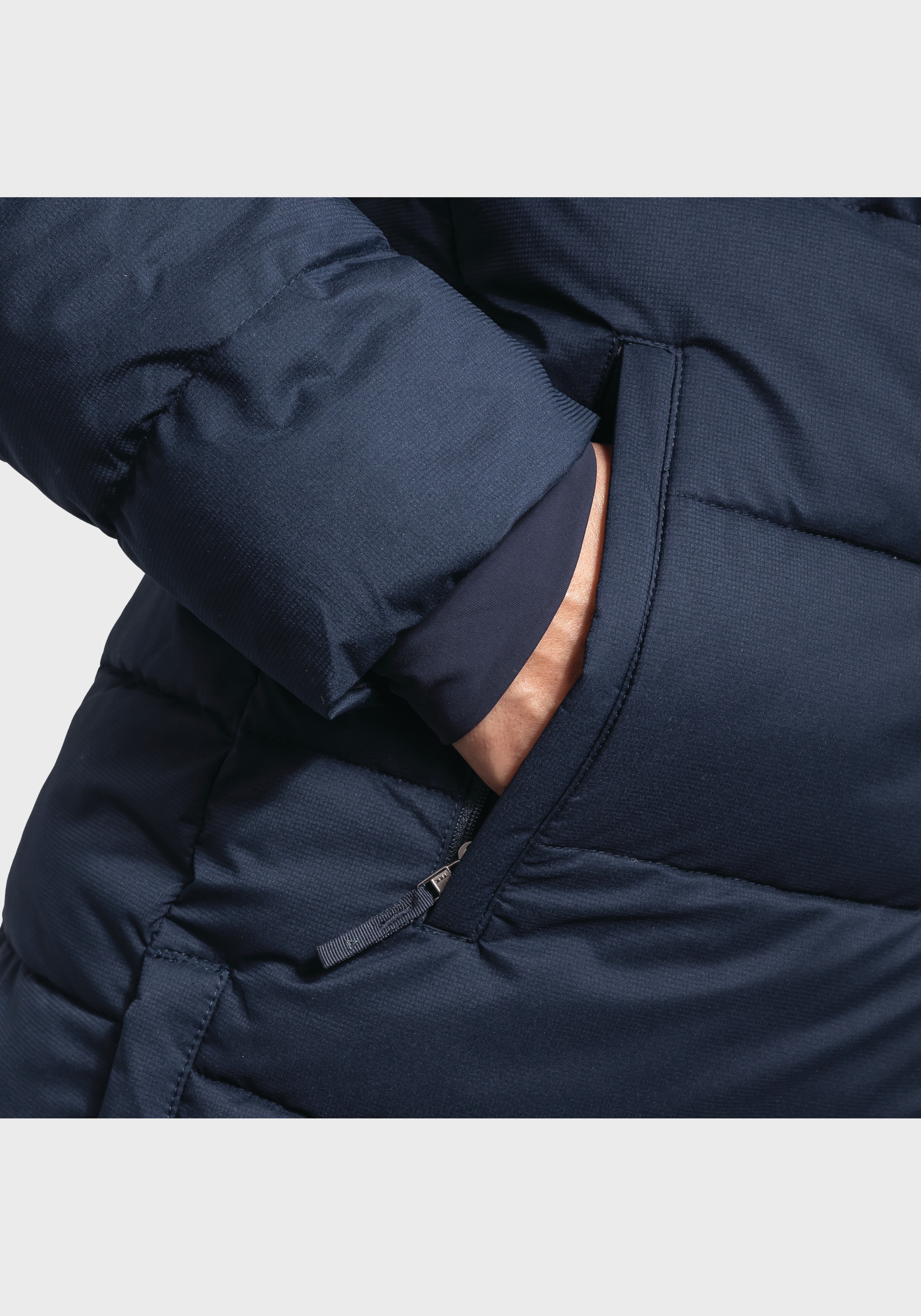 Schöffel Parka »Insulated Parka Boston L«, mit Kapuze