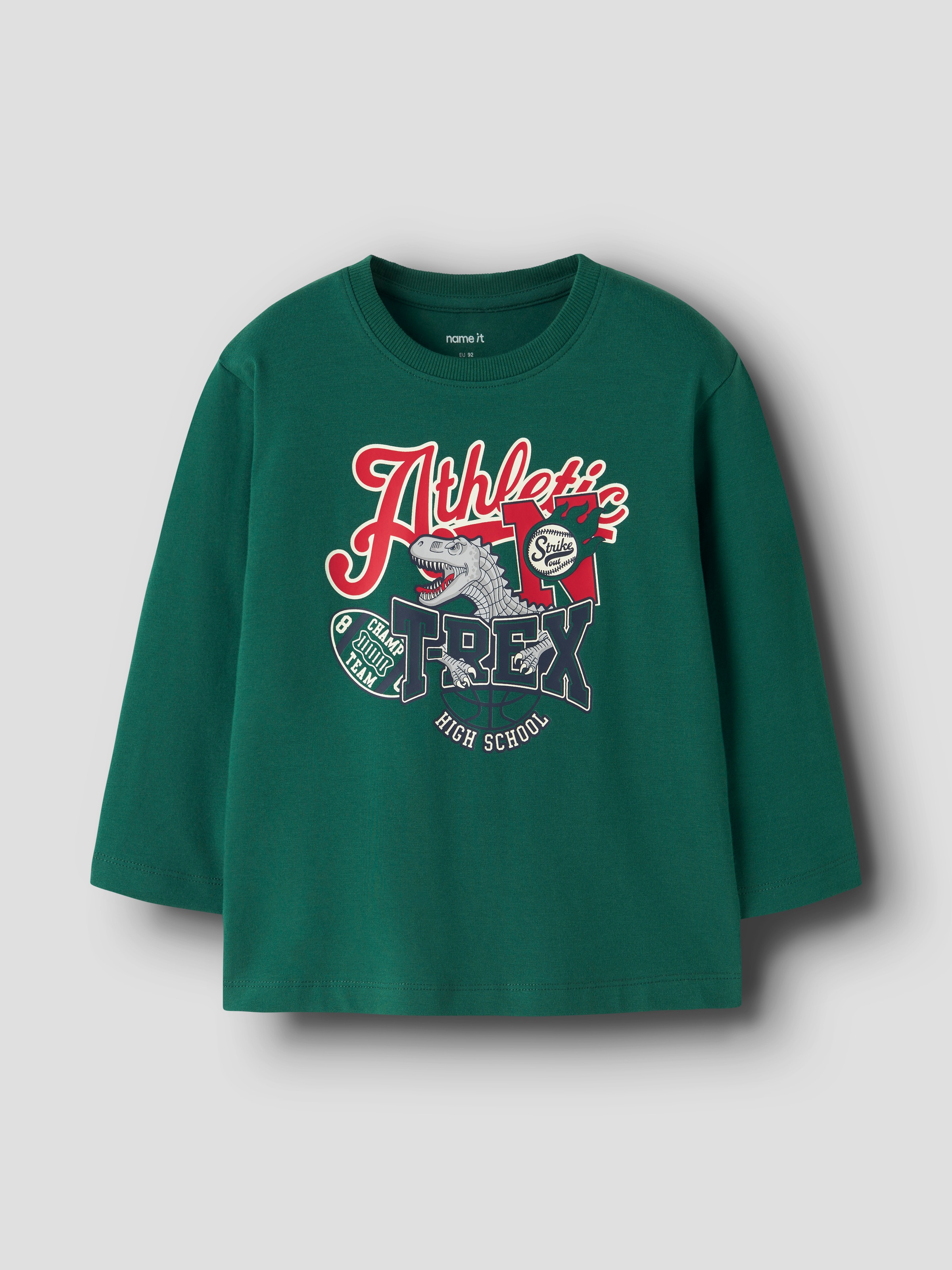 Name It T-shirt à manches longues »NMMLINUS LS NREG TOP BOX« mélange coton, coupe régulière