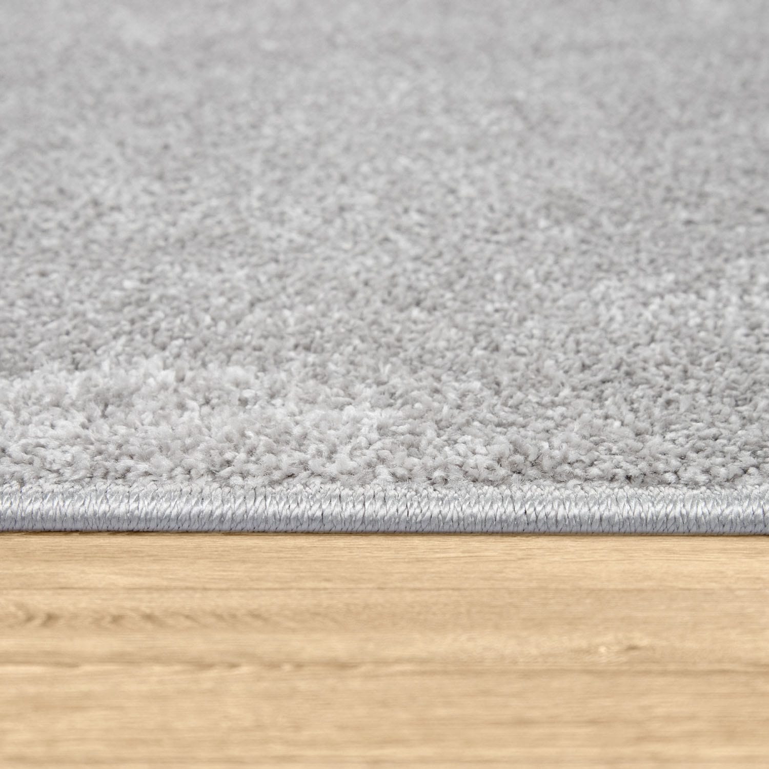 Paco Home Teppich »Porto 890«, rund, 13 mm Höhe, Kurzflor, Uni-Farben, ideal im Wohnzimmer & Schlafzimmer
