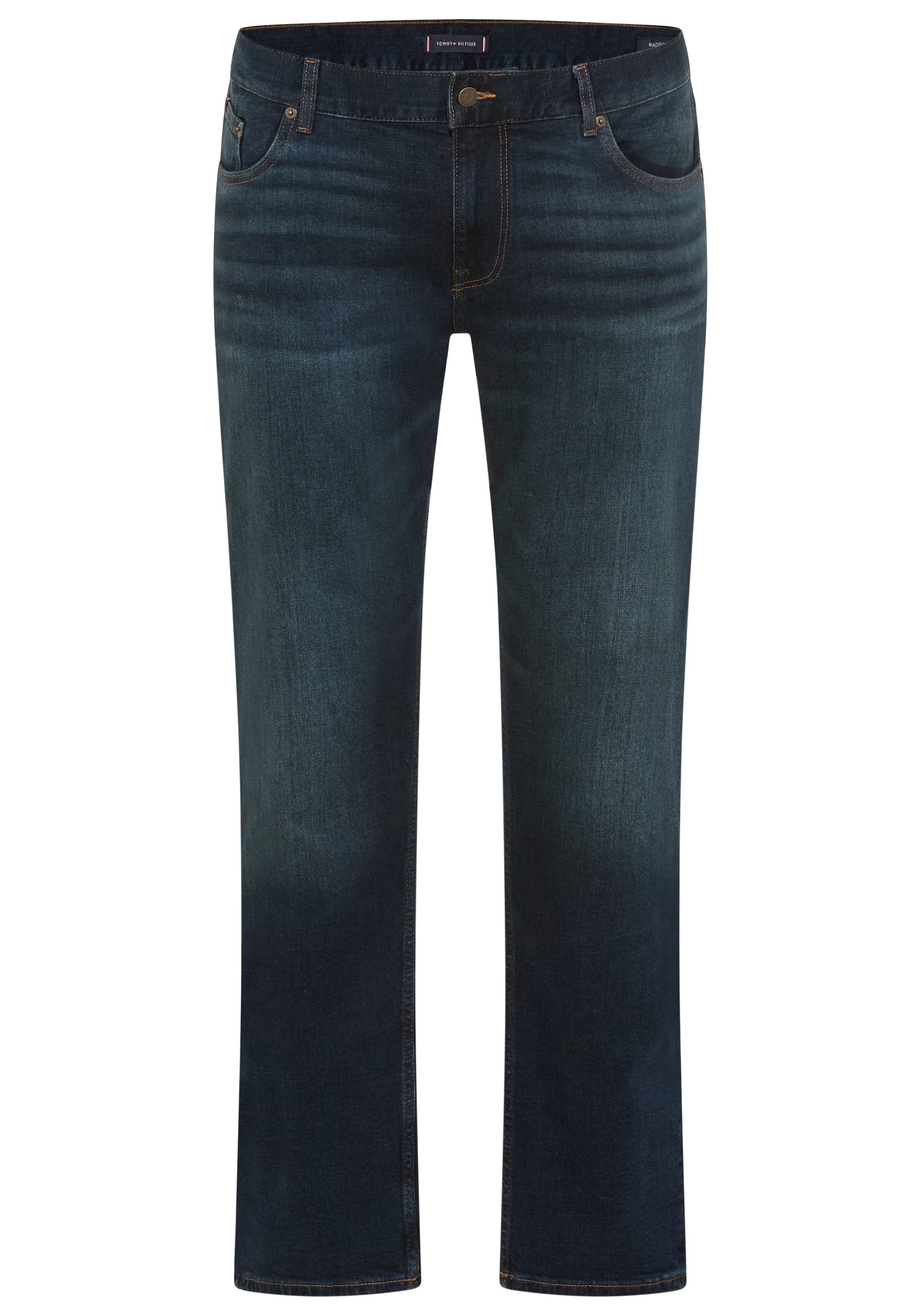 Image of Tommy Hilfiger Big & Tall Regular-fit-Jeans "BT-REGULAR MADISON" Grosse Grössen, mit dezenten Used-Effekten