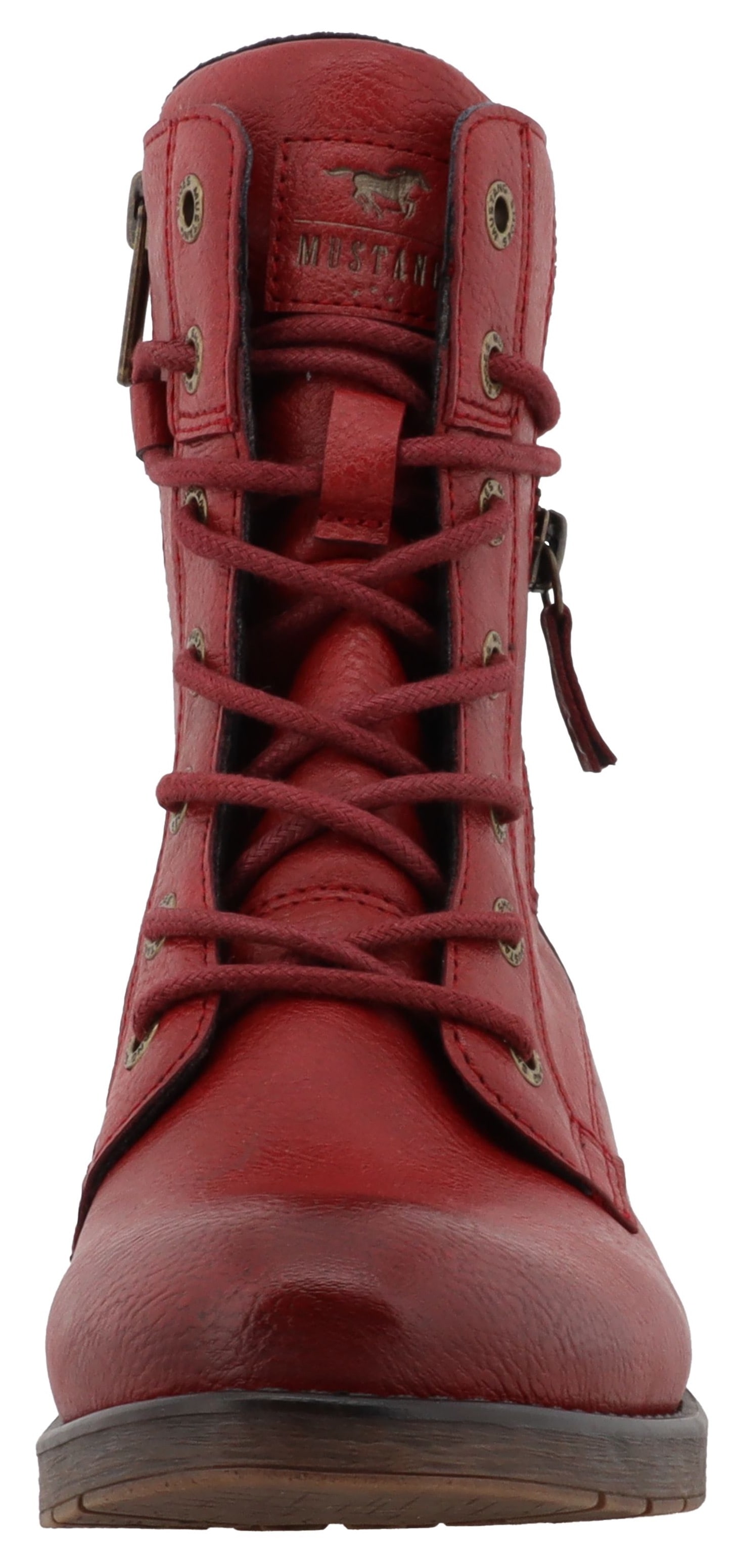 Mustang Shoes Winterstiefelette »Elfi«  Stiefelette, Winterboots mit neckischem Zierreissverschluss