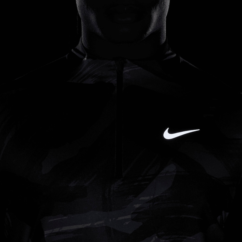 Nike Laufshirt »M NK DF ELMNT CAMO TOP HZ«