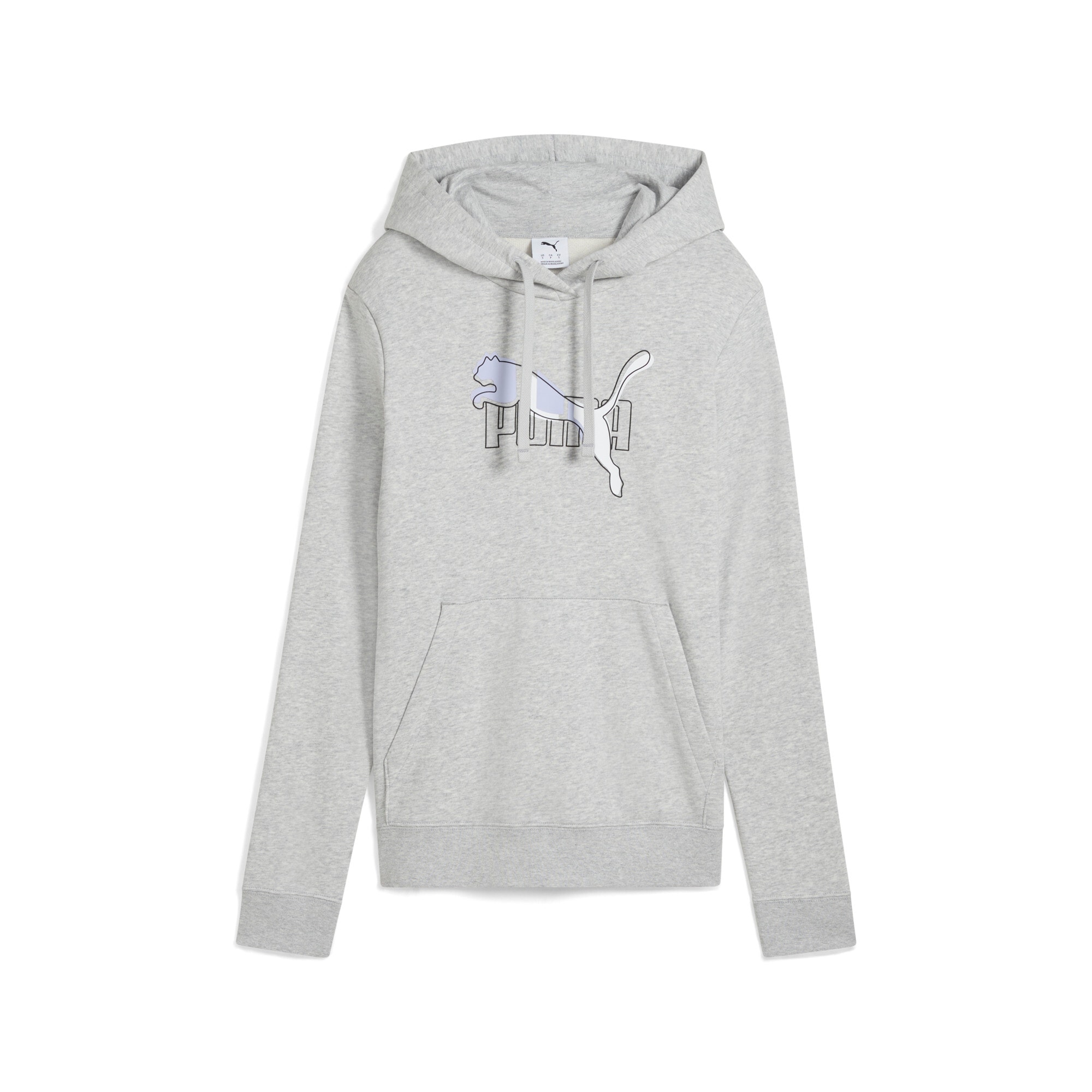 Image of PUMA Kapuzensweatshirt "ESS LOGO LAB HOODIE TR", mit Kängurutasche, mit verstellbarer Kapuze, mit Print-Applikation