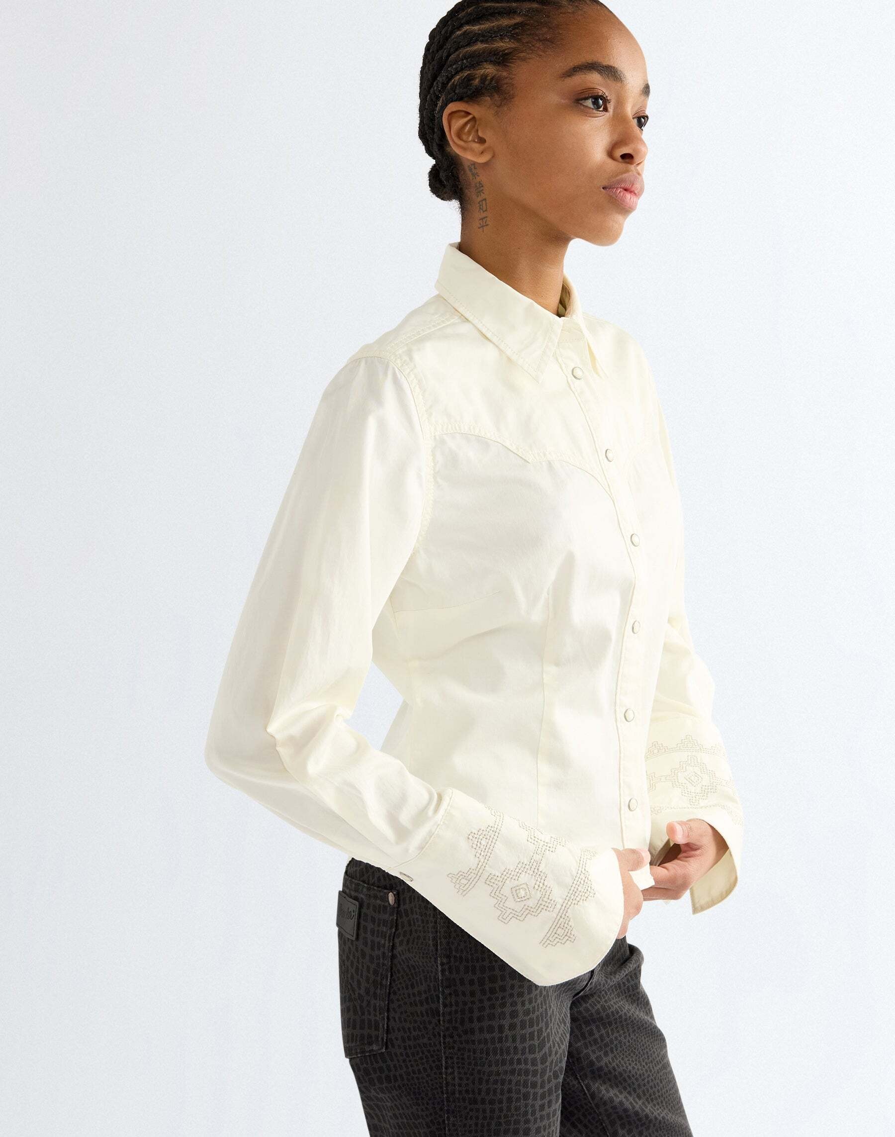 Wrangler Langarmbluse »WRANGLER Langarmbluse Bell Western Slim«