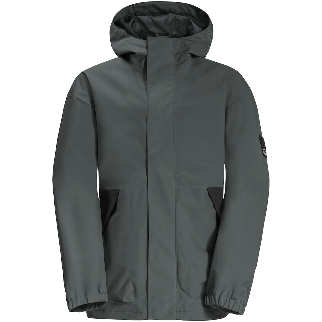 Jack Wolfskin Outdoorjacke »TEEN 2L JACKET Y«, mit Kapuze